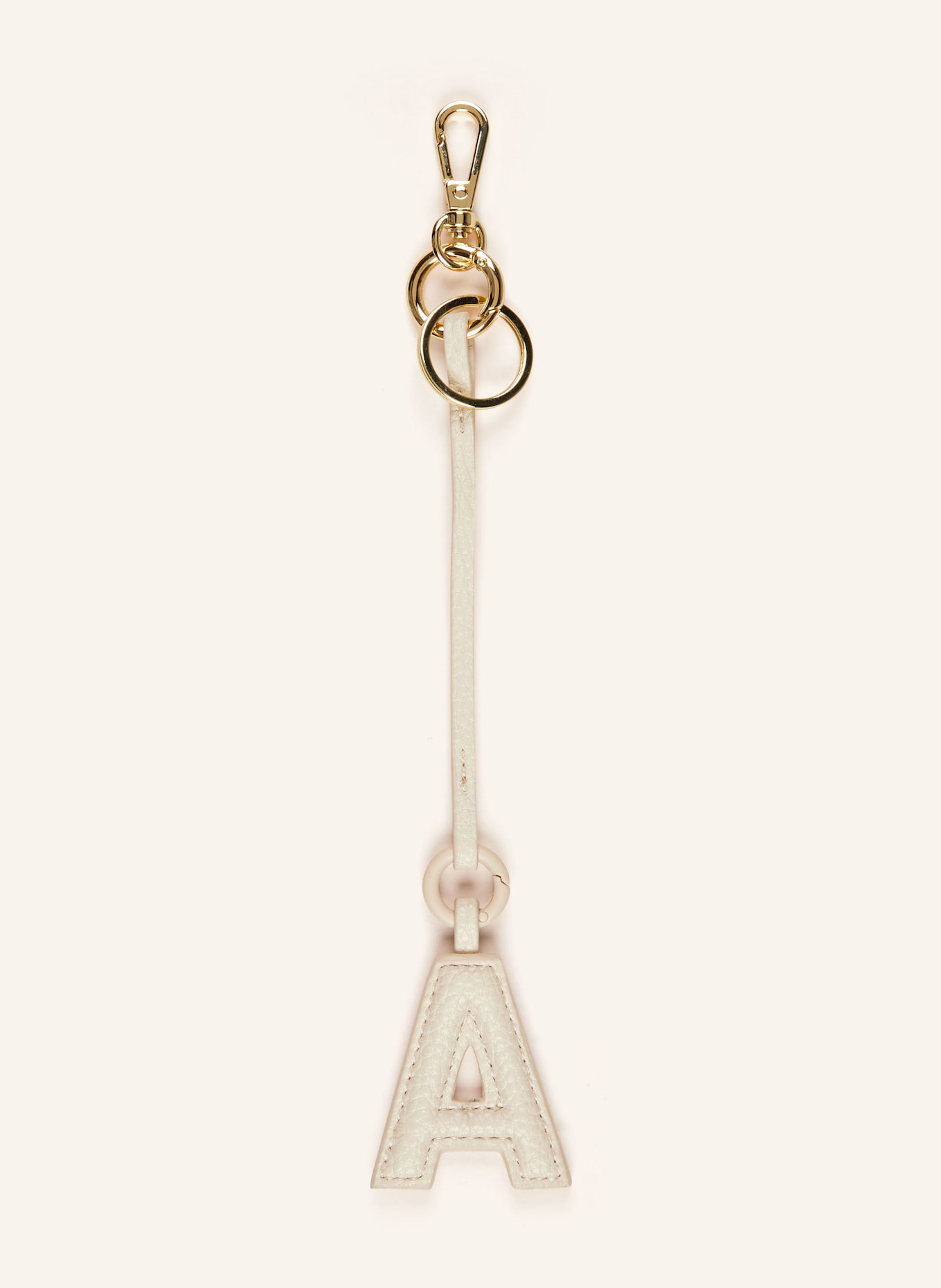 HEY MARLY Taschenanhänger LETTER: CREME