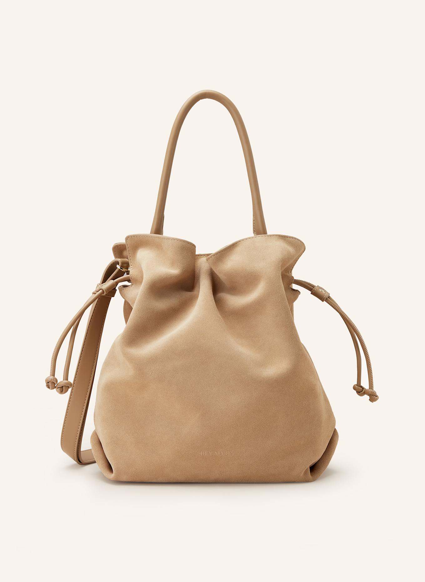 HEY MARLY Beuteltasche COOL COMPANION MEDIUM in beige