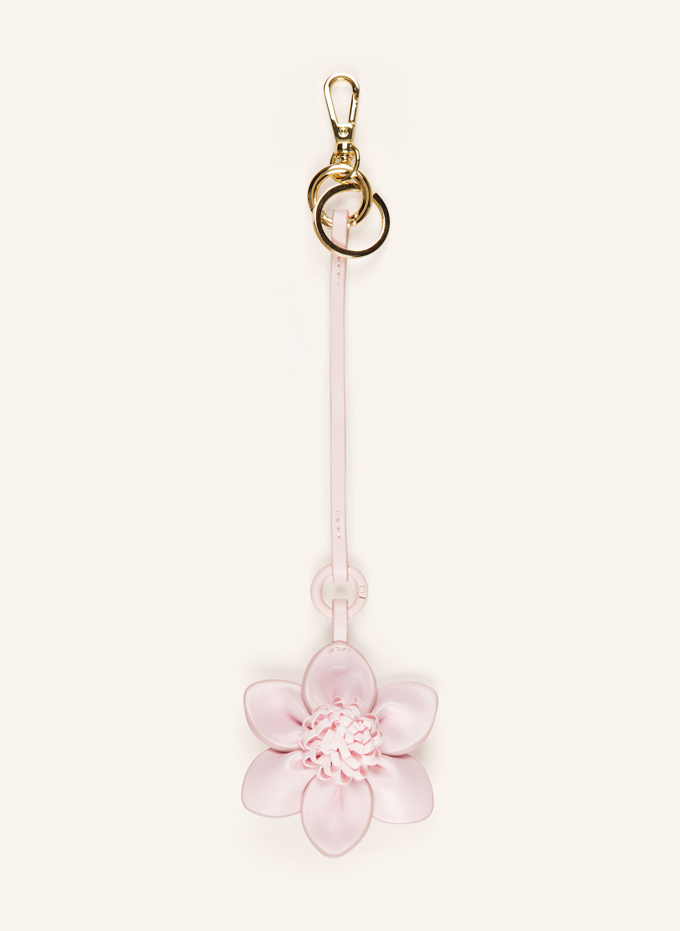 HEY MARLY FLOWER bag tag: PINK