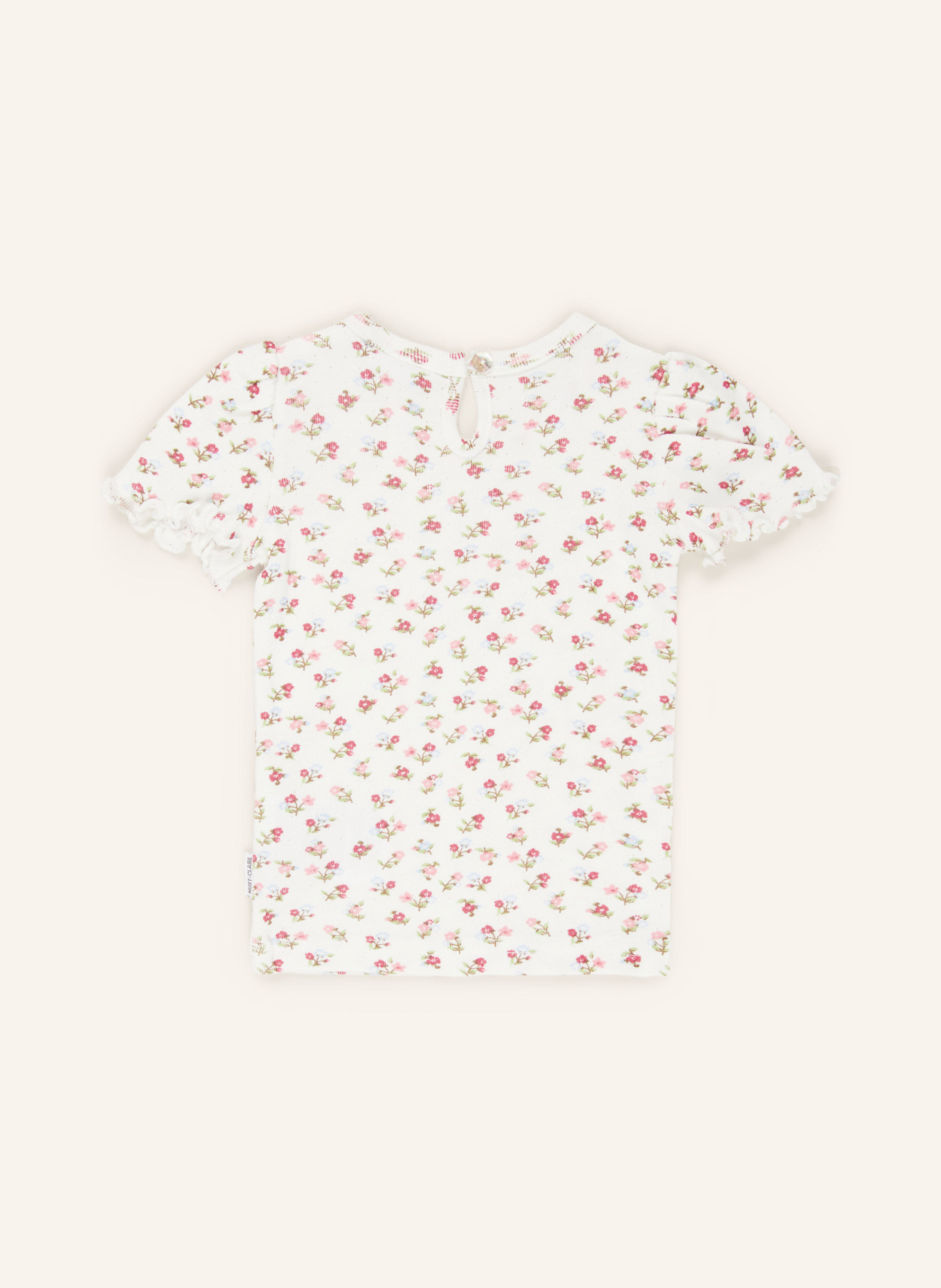 HUST and CLAIRE Tričko HCALMA: BÍLÁ / TMAVĚ ČERVENÁ / TMAVĚ MODRÁ