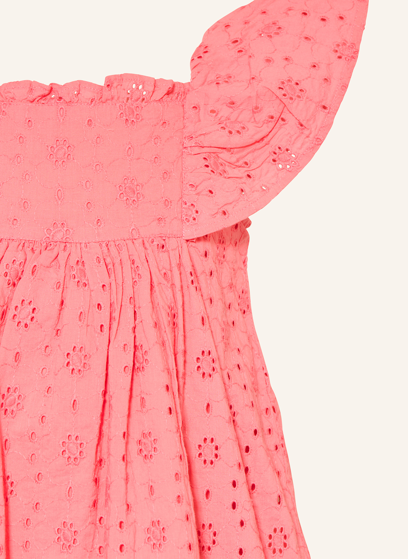 HUST and CLAIRE Kleid DONNA aus Lochspitze: PINK