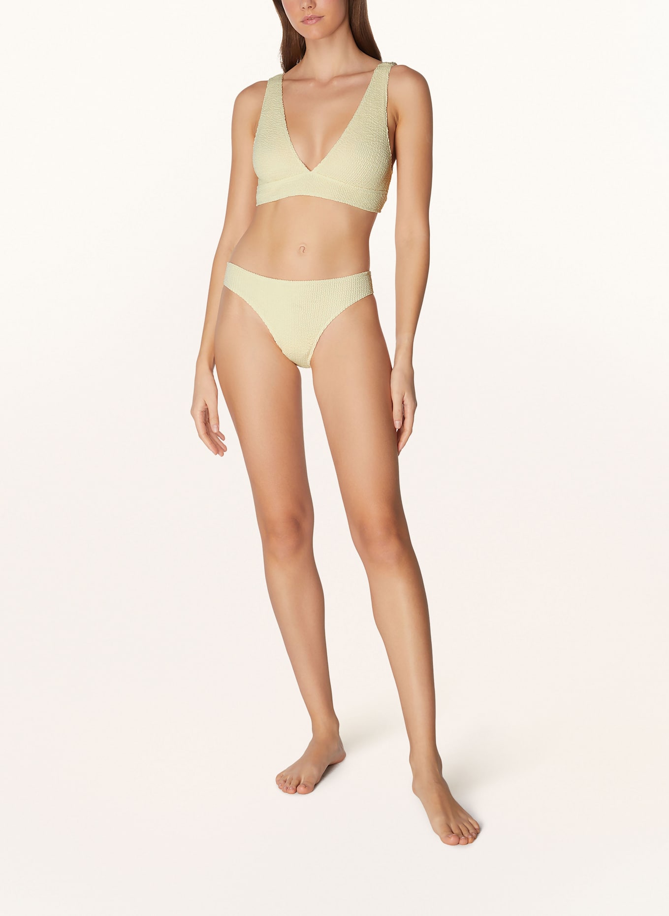 sorbet island Bikini bralette AQUA: ECRU