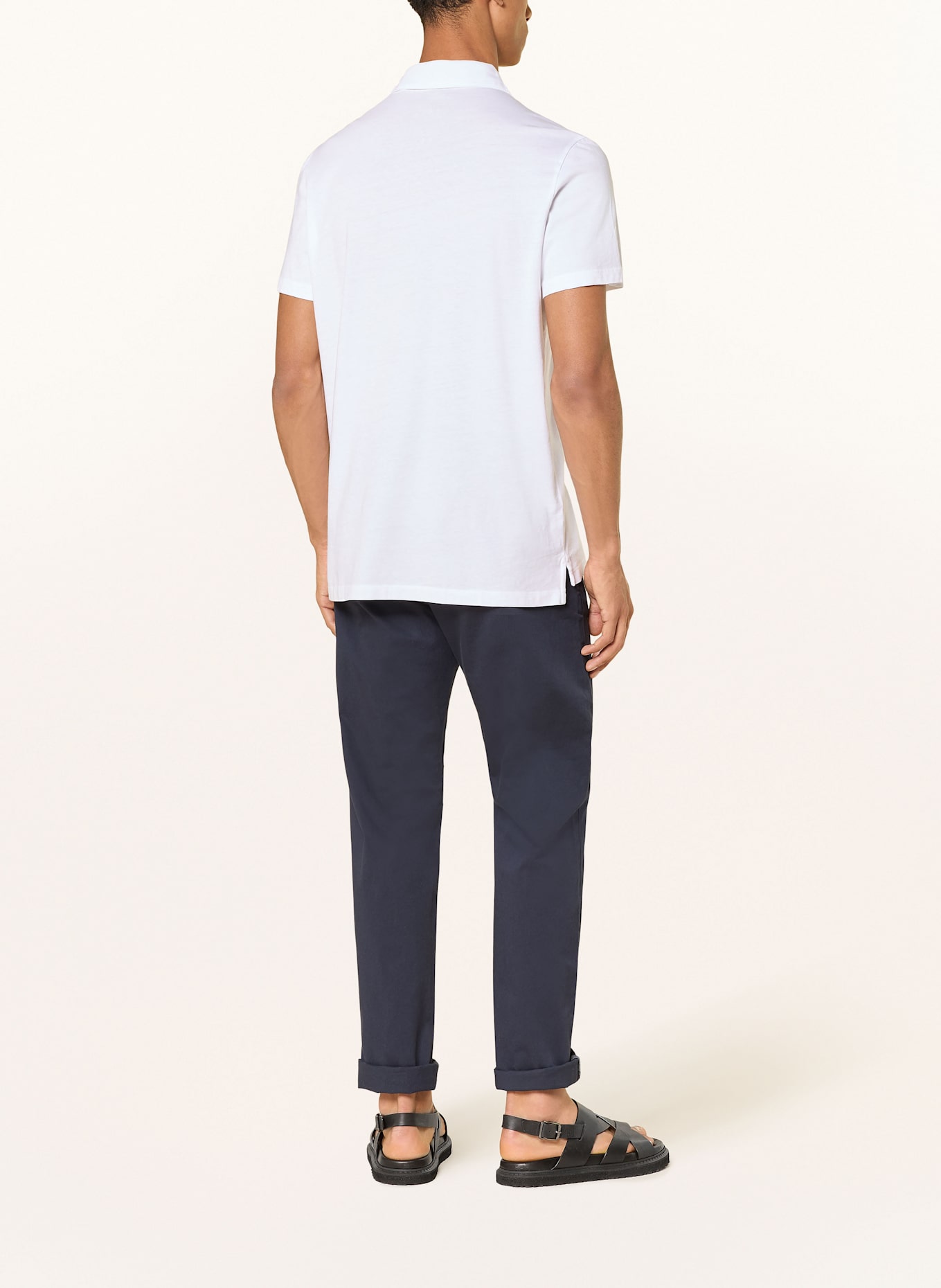 ECOALF Jersey-Poloshirt ENZO Regular Fit: WEISS