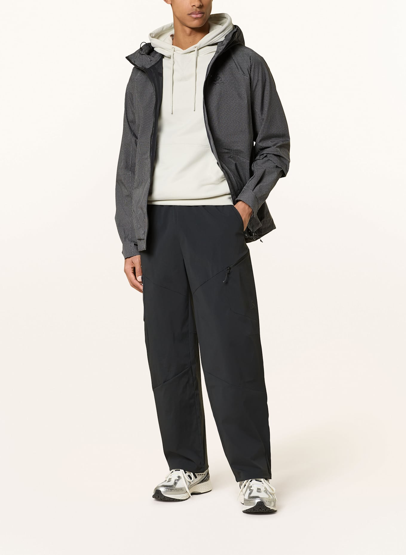 odlo Spodnie trekkingowe ESSENTIAL CARGO: CZARNY