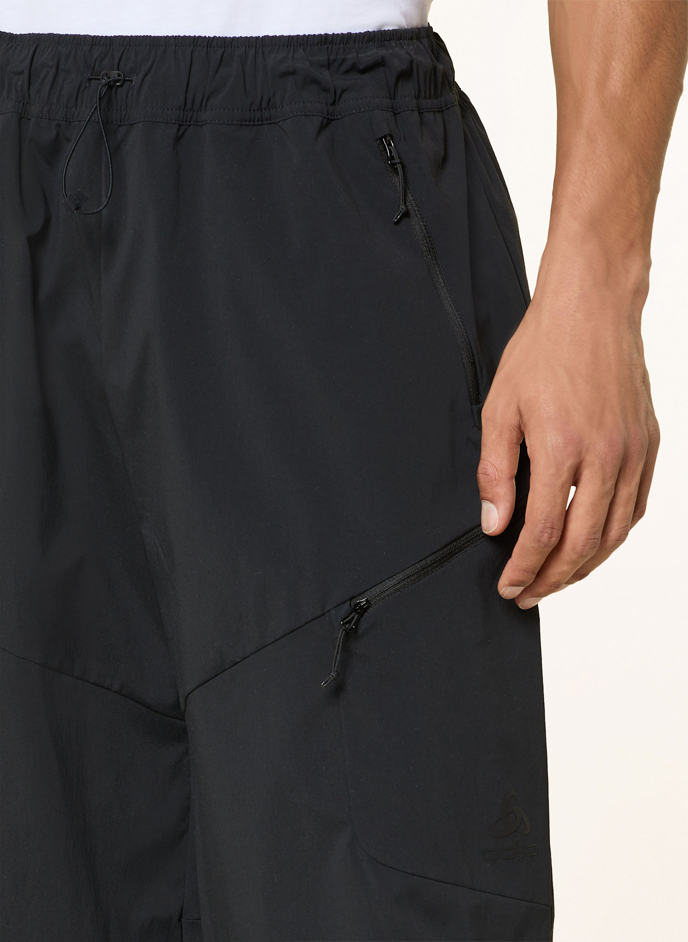 odlo Spodnie trekkingowe ESSENTIAL CARGO: CZARNY