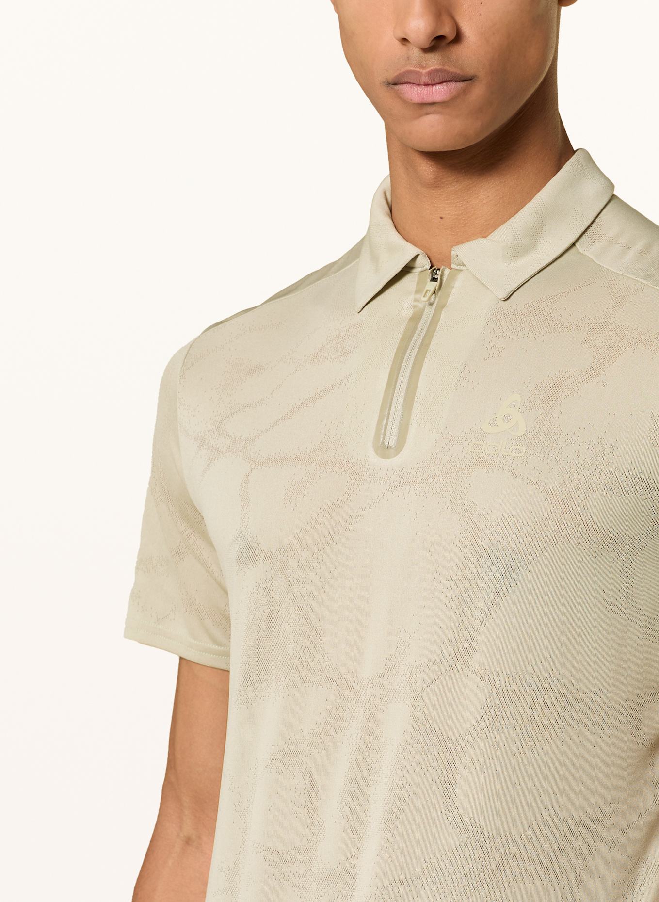 odlo Funkční polokošile ASCENT CHILLTEC: BÉŽOVÁ