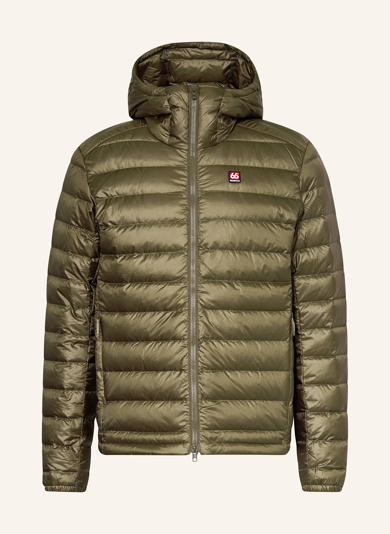 66°NORTH Lightweight-Daunenjacke KEILIR: DUNKELBRAUN