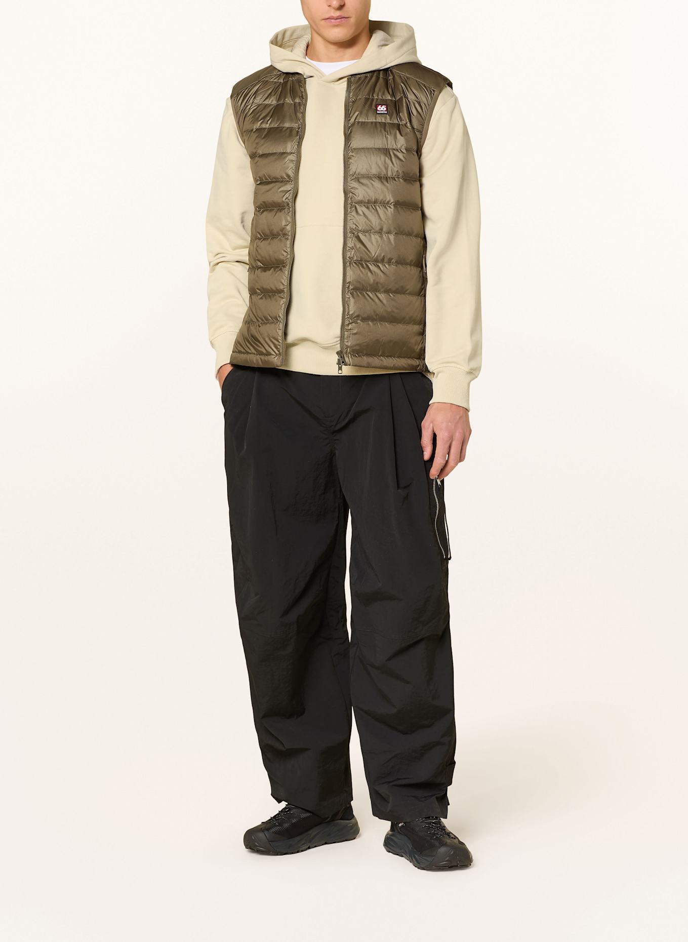 66°NORTH Daunenweste KEILIR: DUNKELBRAUN