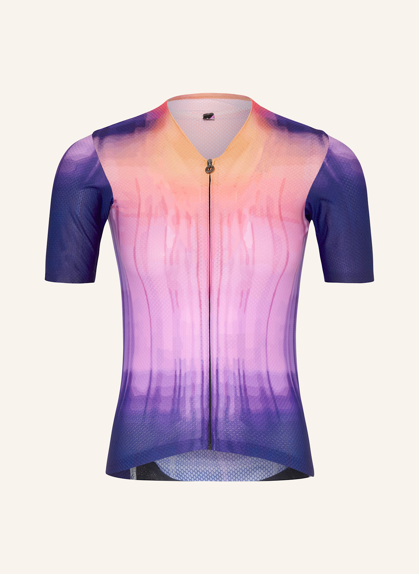 ASSOS Radtrikot DYORA R S11 SURFACE: DUNKELLILA / LILA / ORANGE