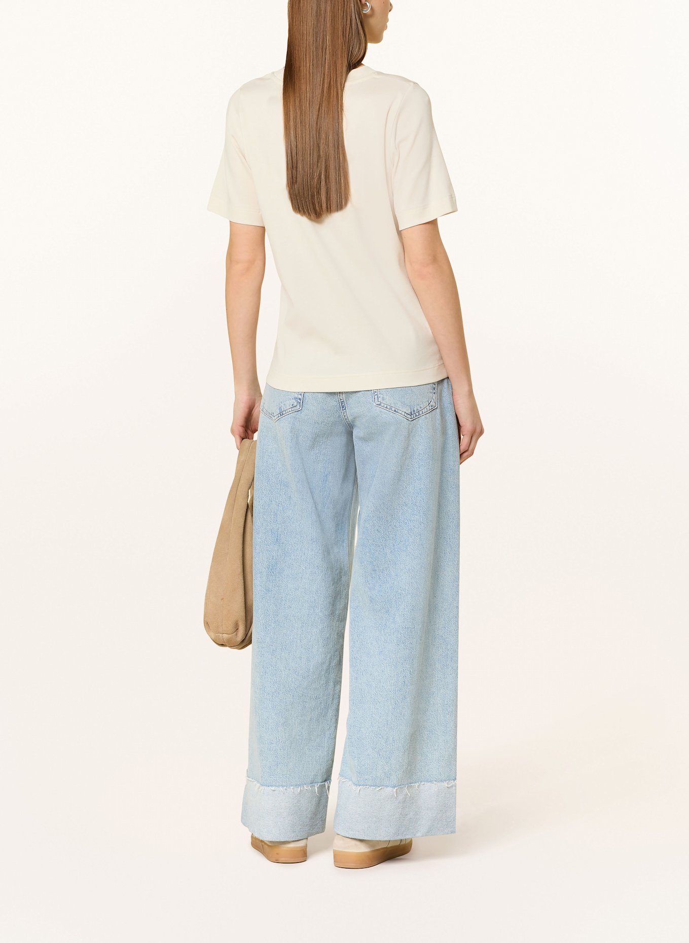 ZAÍDA Tričko: KRÉMOVÁ