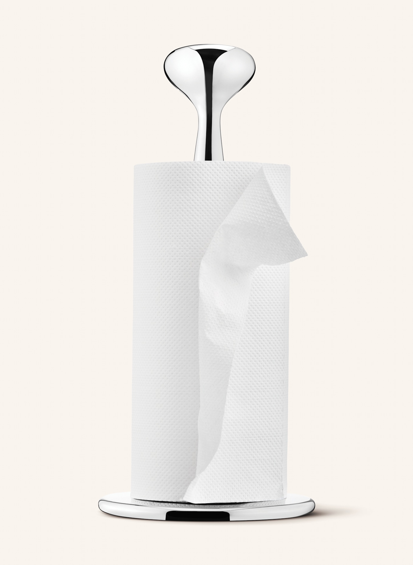 GEORG JENSEN Küchenrollenhalter ALREDO: SILBER