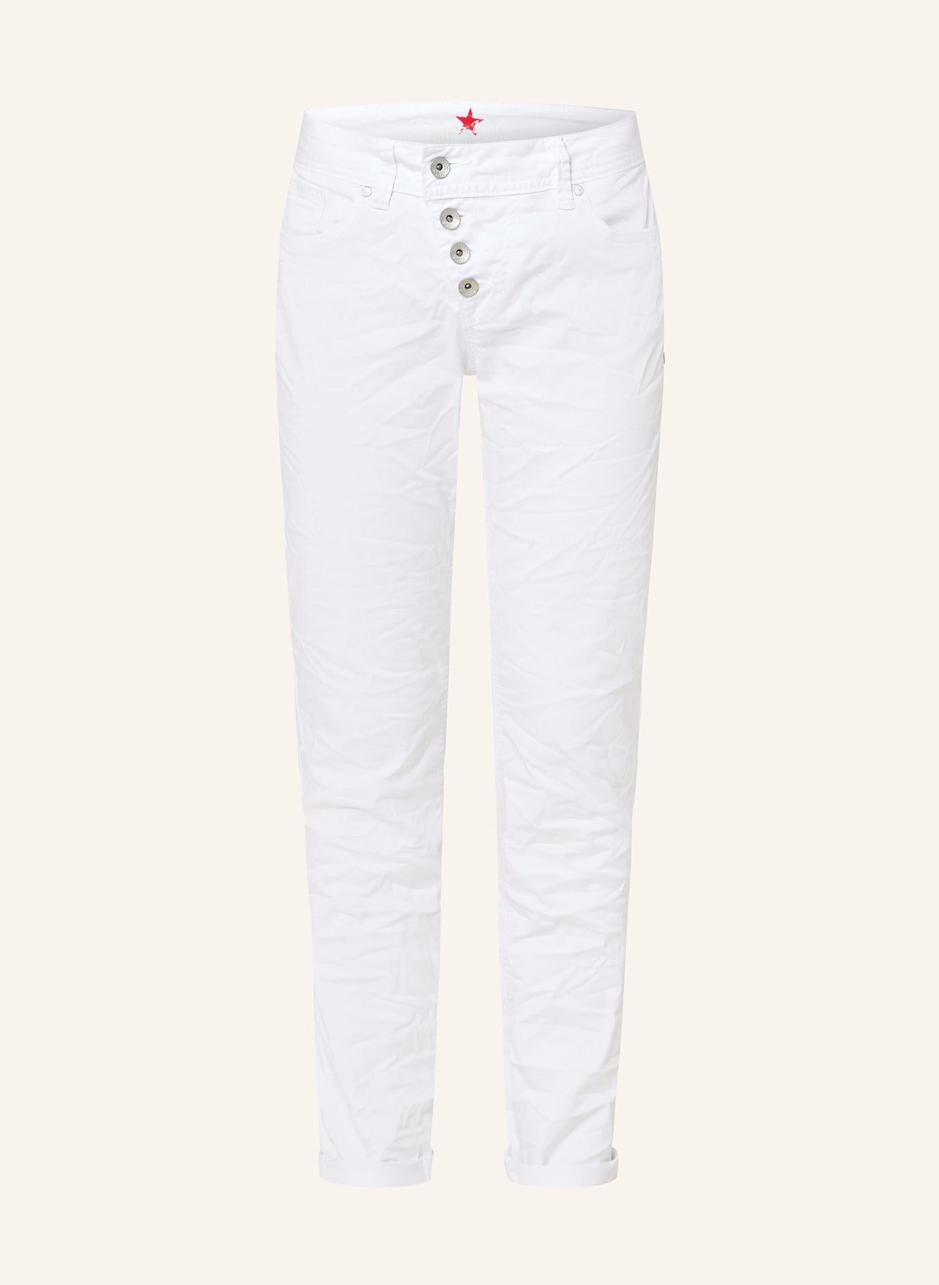 Buena Vista Jeansy skinny MALIBU: BIAŁY