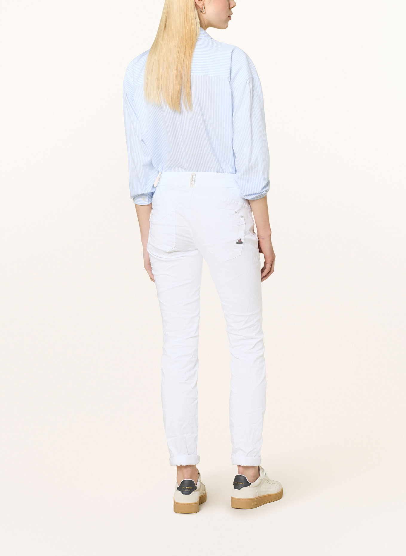 Buena Vista Jeansy skinny MALIBU: BIAŁY