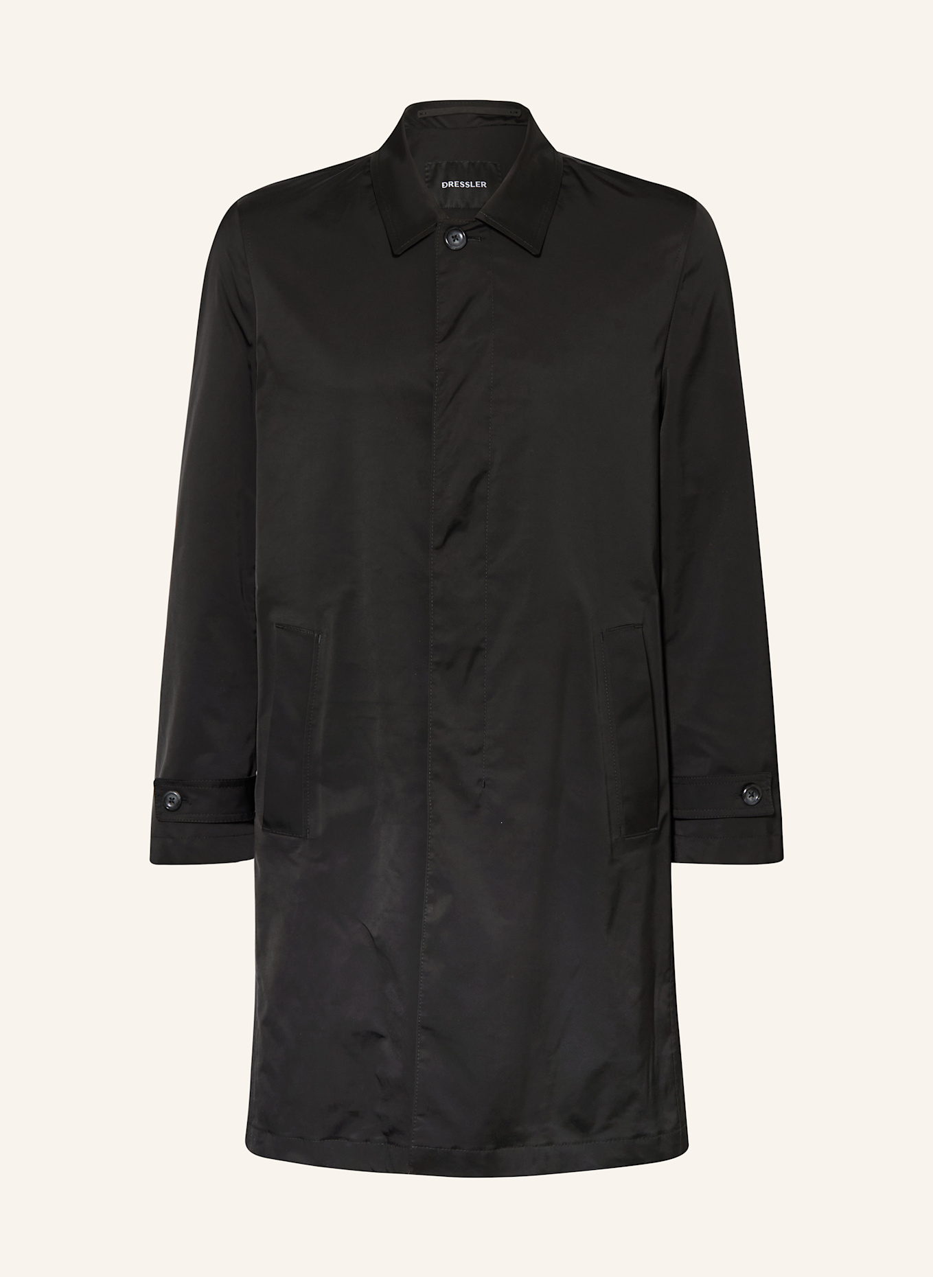 DRESSLER Mantel: SCHWARZ