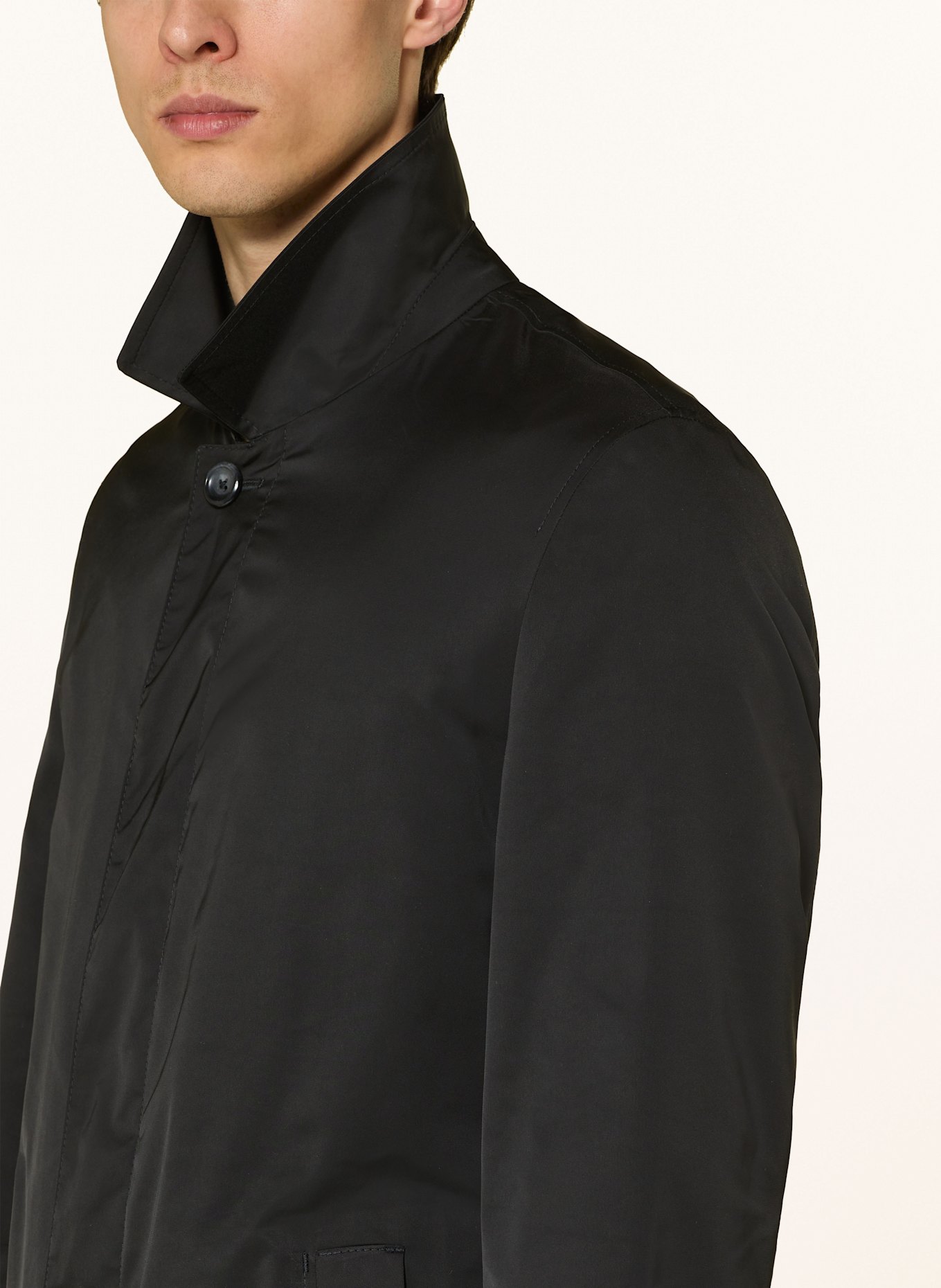 DRESSLER Mantel: SCHWARZ