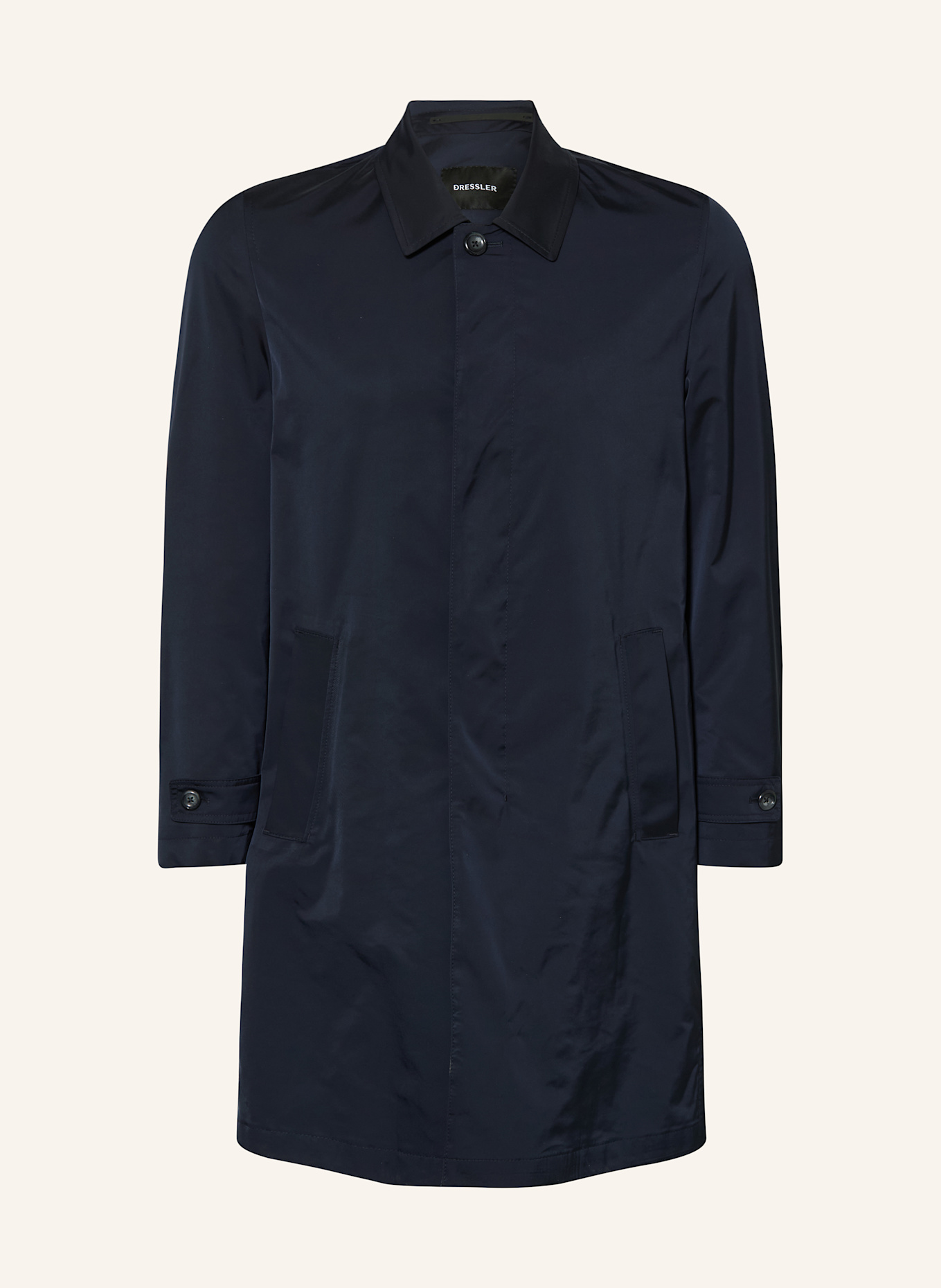 DRESSLER Mantel: DUNKELBLAU