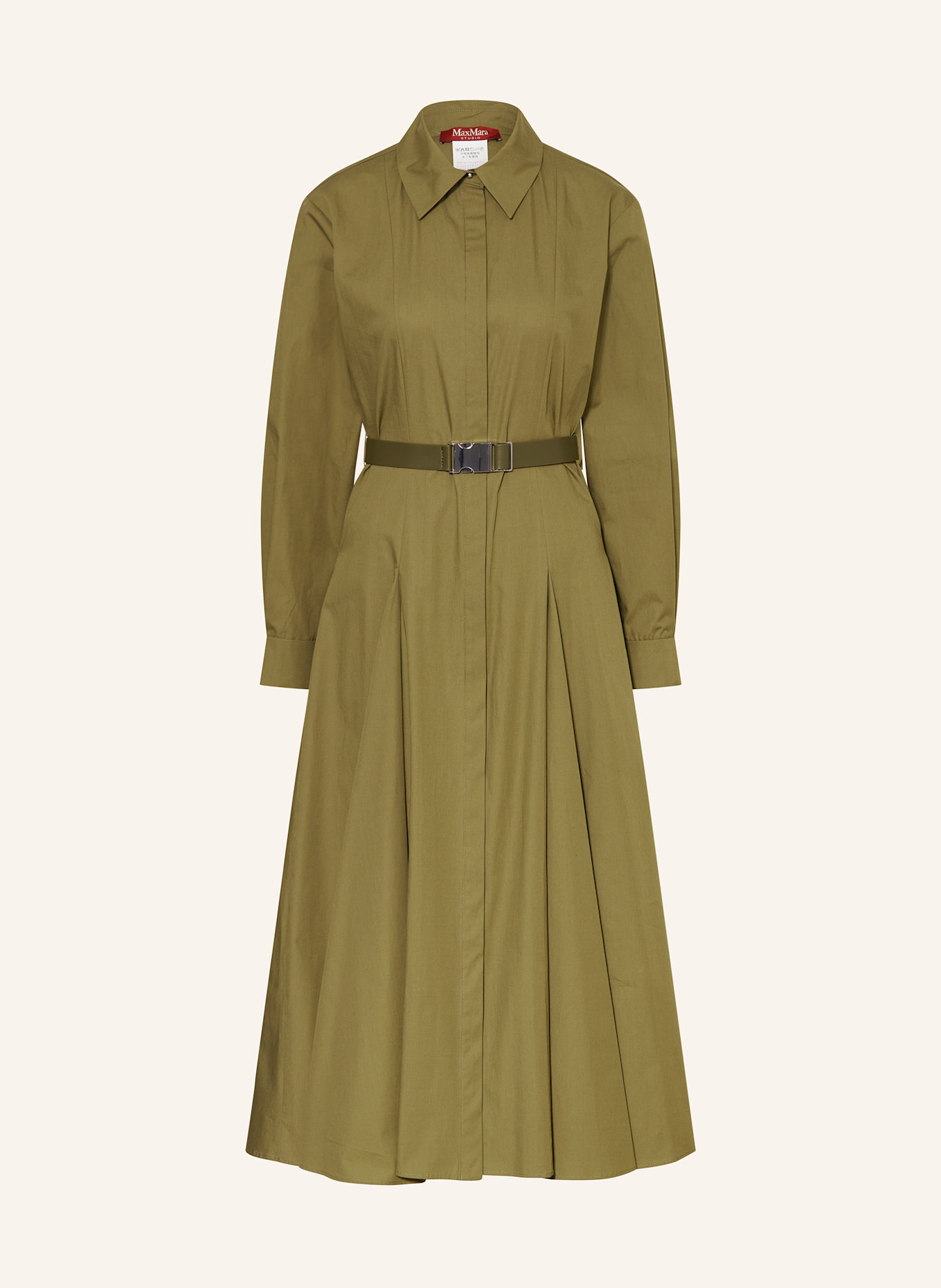 Max Mara STUDIO Shirt dress DANCING in khaki