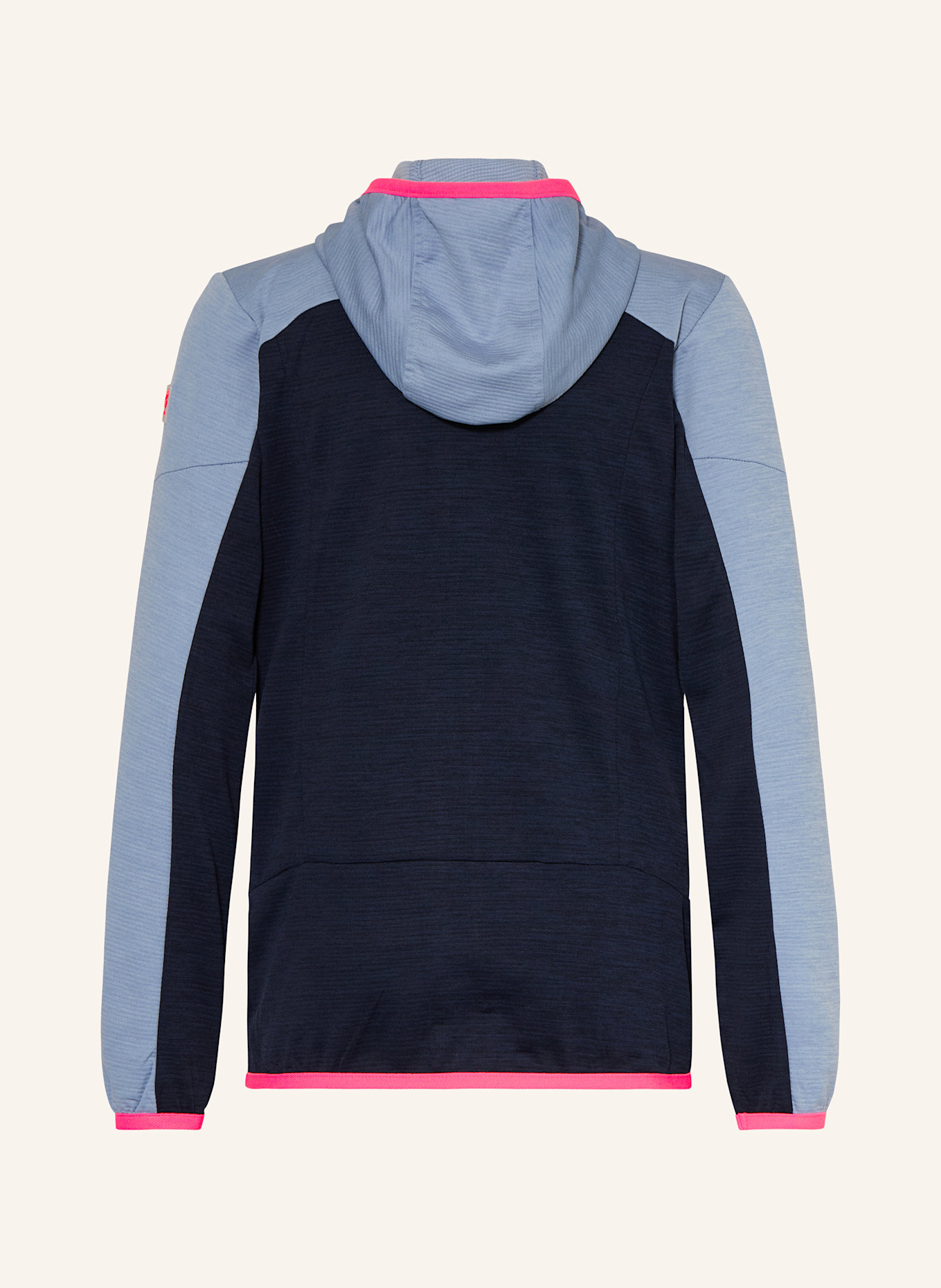 killtec Midlayer-Jacke KOS 167: DUNKELBLAU / BLAUGRAU / PINK