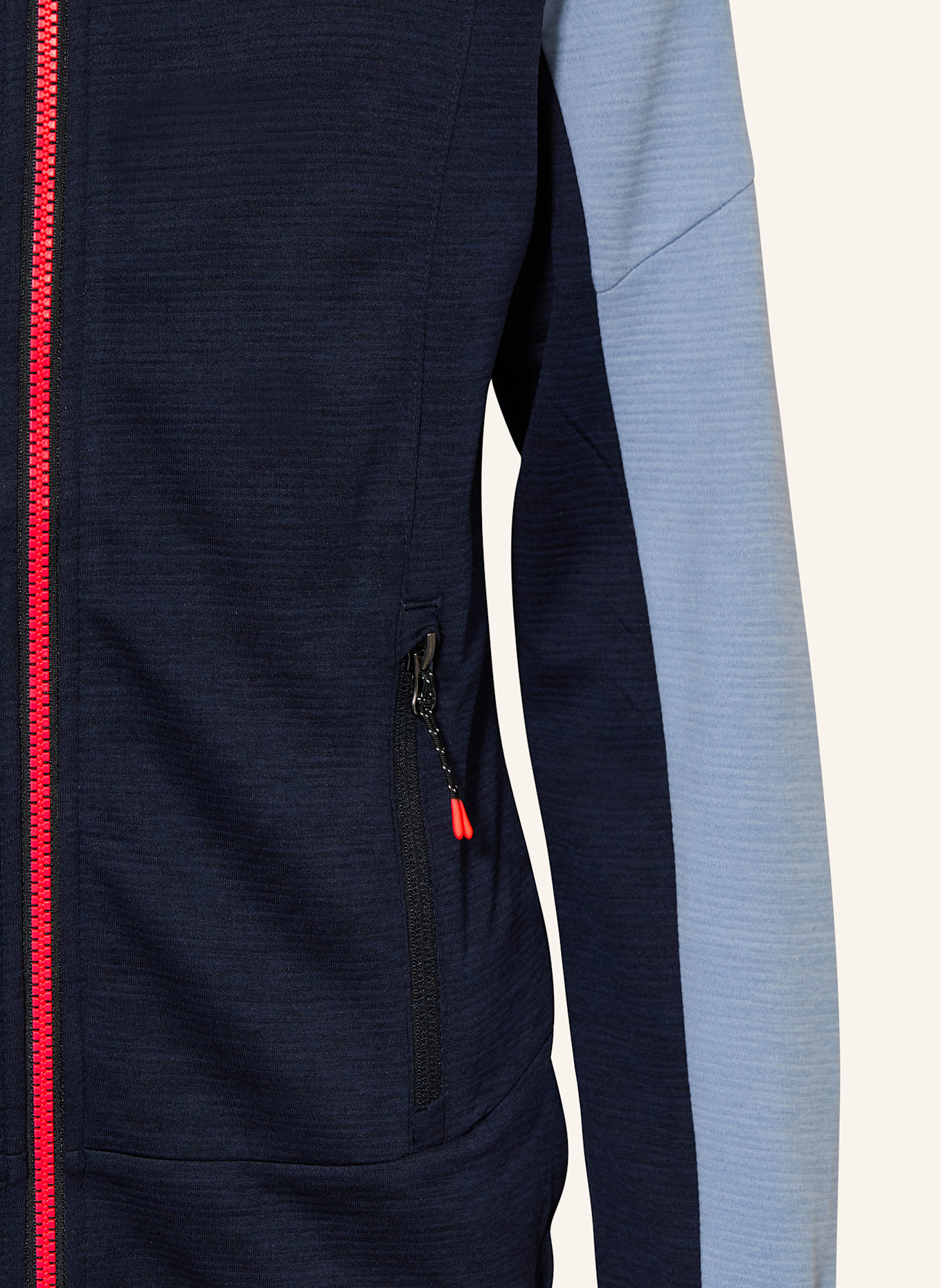 killtec Midlayer-Jacke KOS 167: DUNKELBLAU / BLAUGRAU / PINK