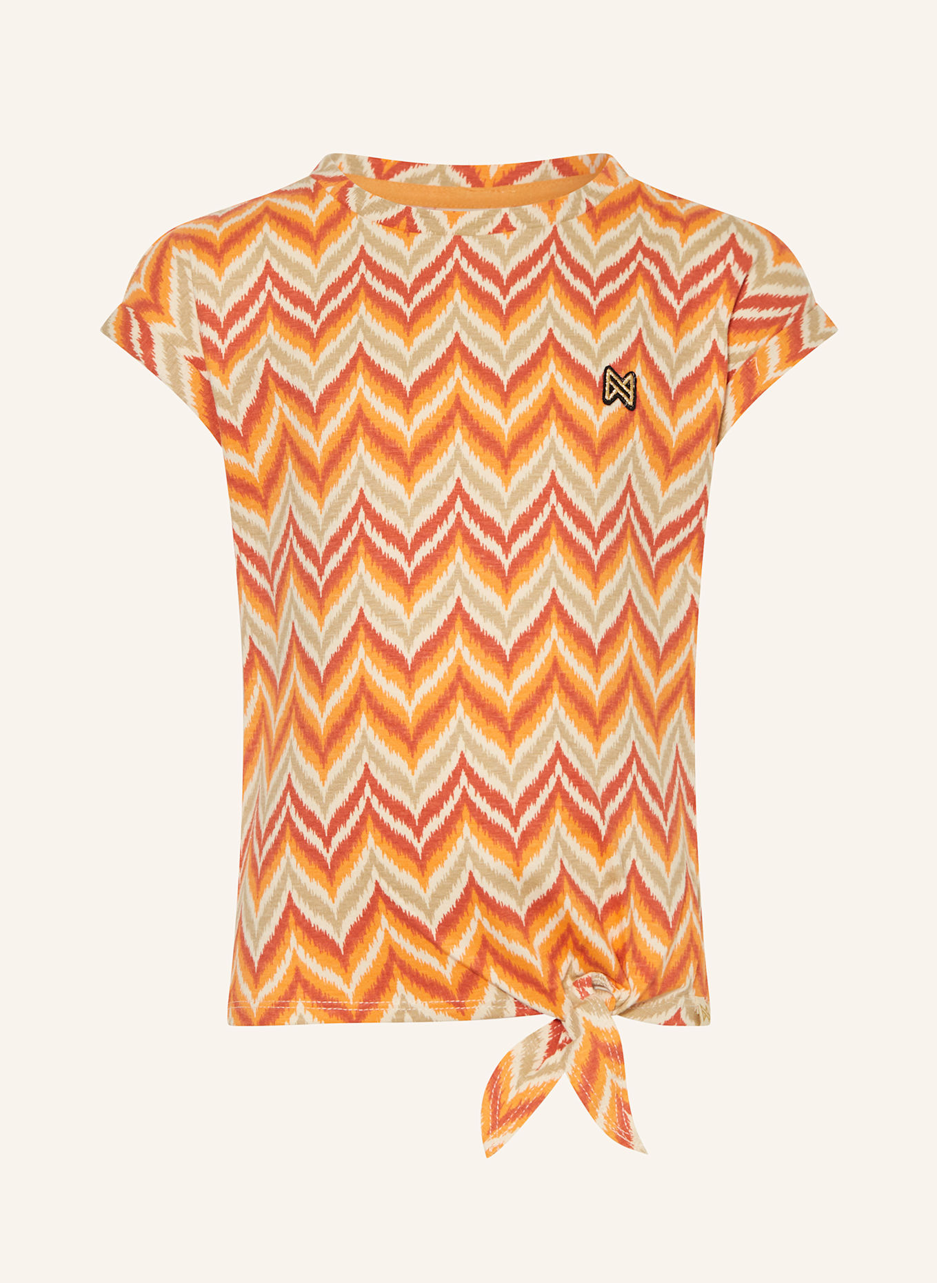 Koko Noko T-shirt: ORANGE / DARK ORANGE / BEIGE