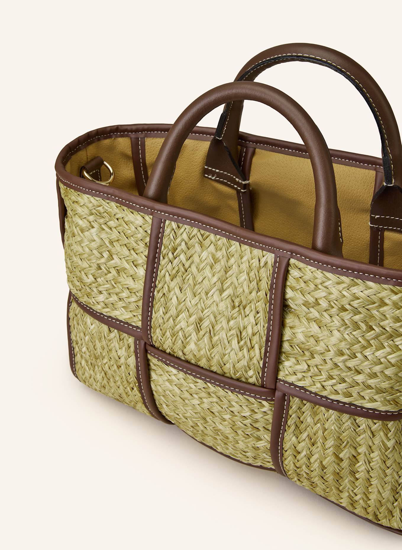 ViaMailBag Shopper IRIS: BEIGE/ BRAUN