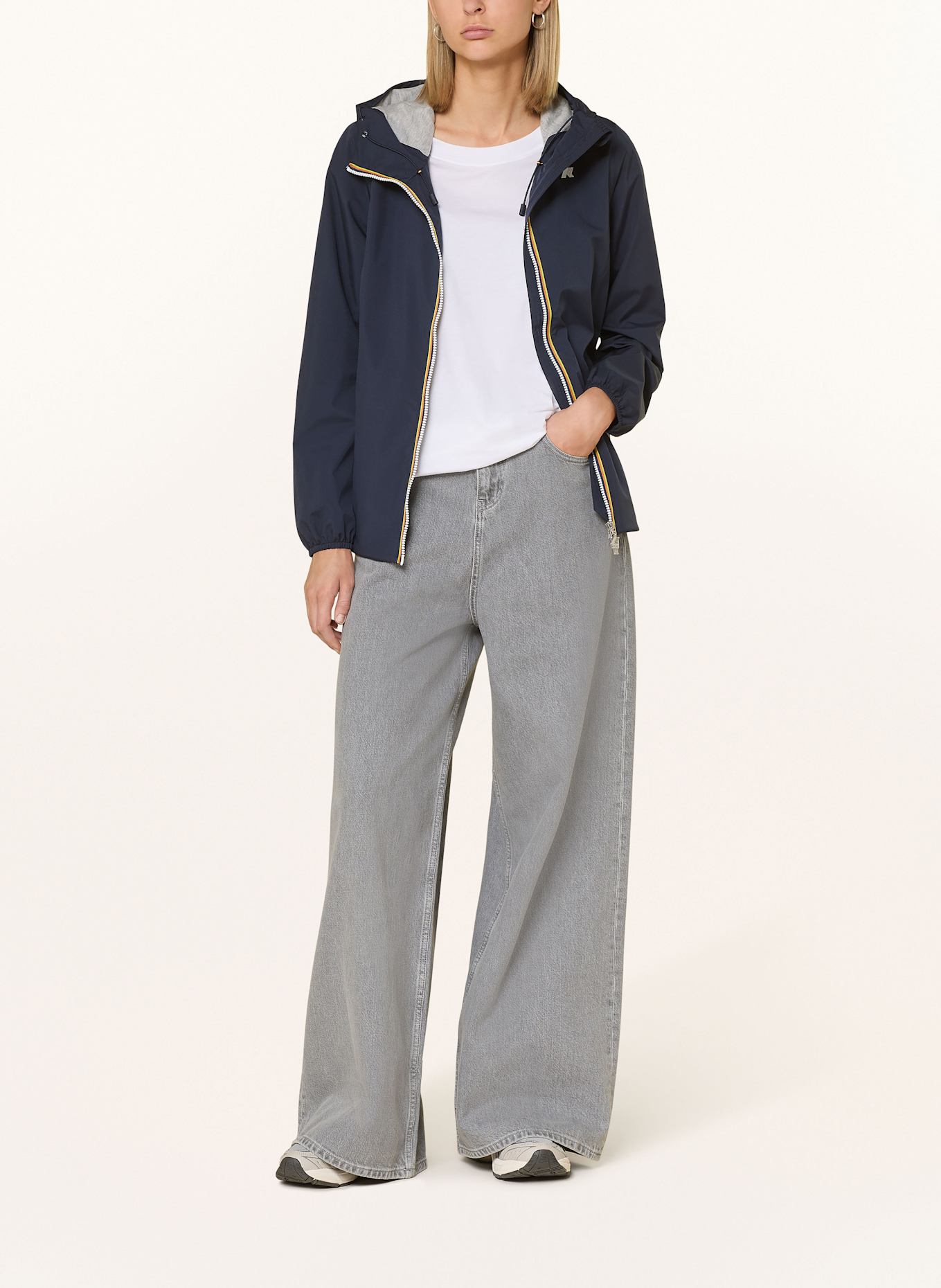 K-WAY MARGUERITE jacket: DARK BLUE