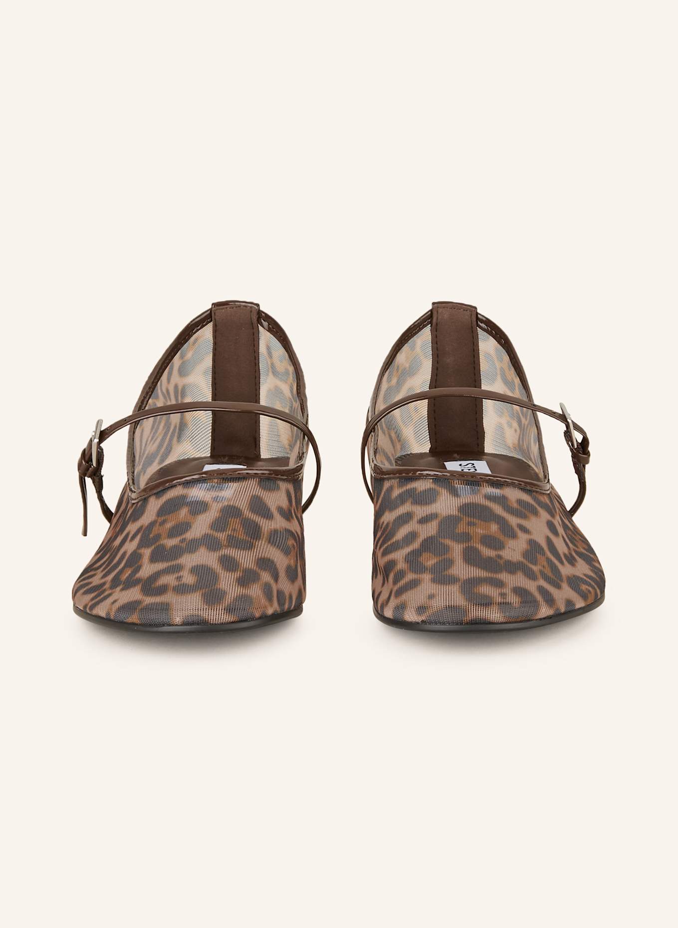 STEVE MADDEN Baleriny Mary Jane MASH: CIEMNOBRĄZOWY / BRĄZOWY / JASNOBRĄZOWY