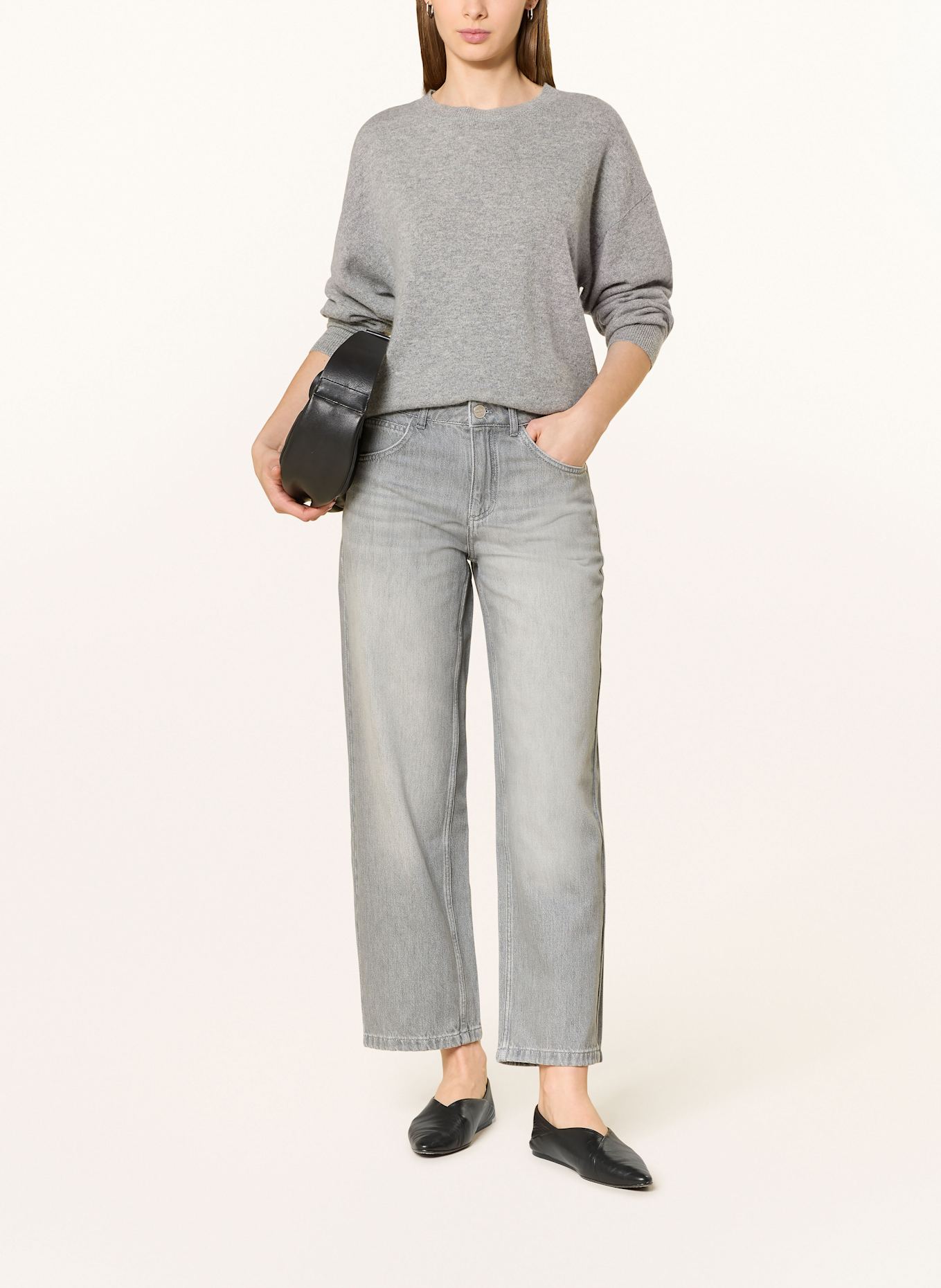 LANIUS Straight jeans: 153 Maya Bridal Angle Sleeve Maxi Dress