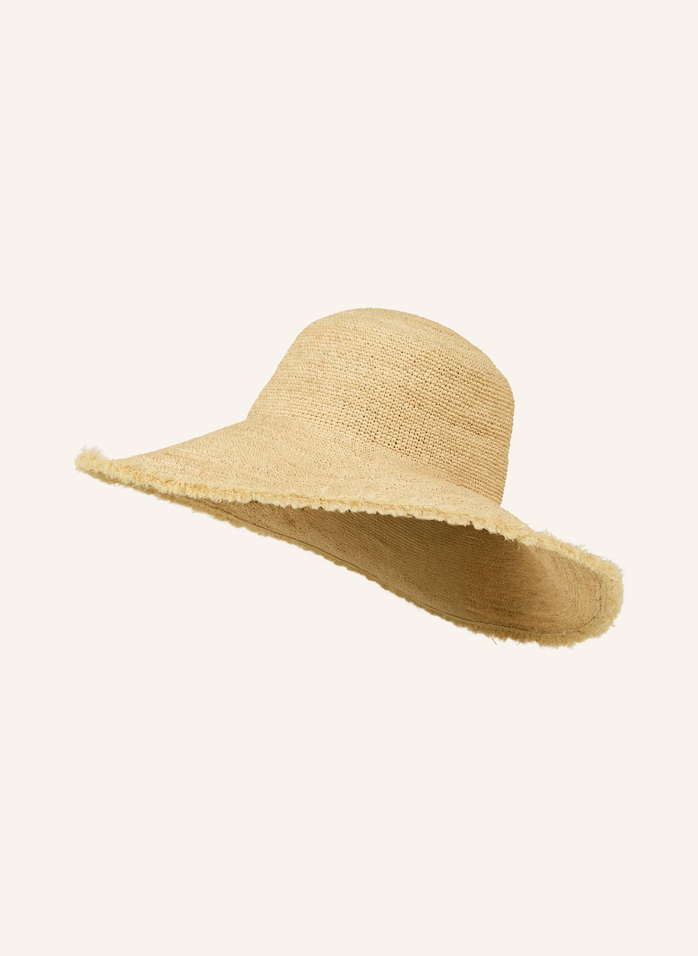 LOEVENICH Strohhut: BEIGE