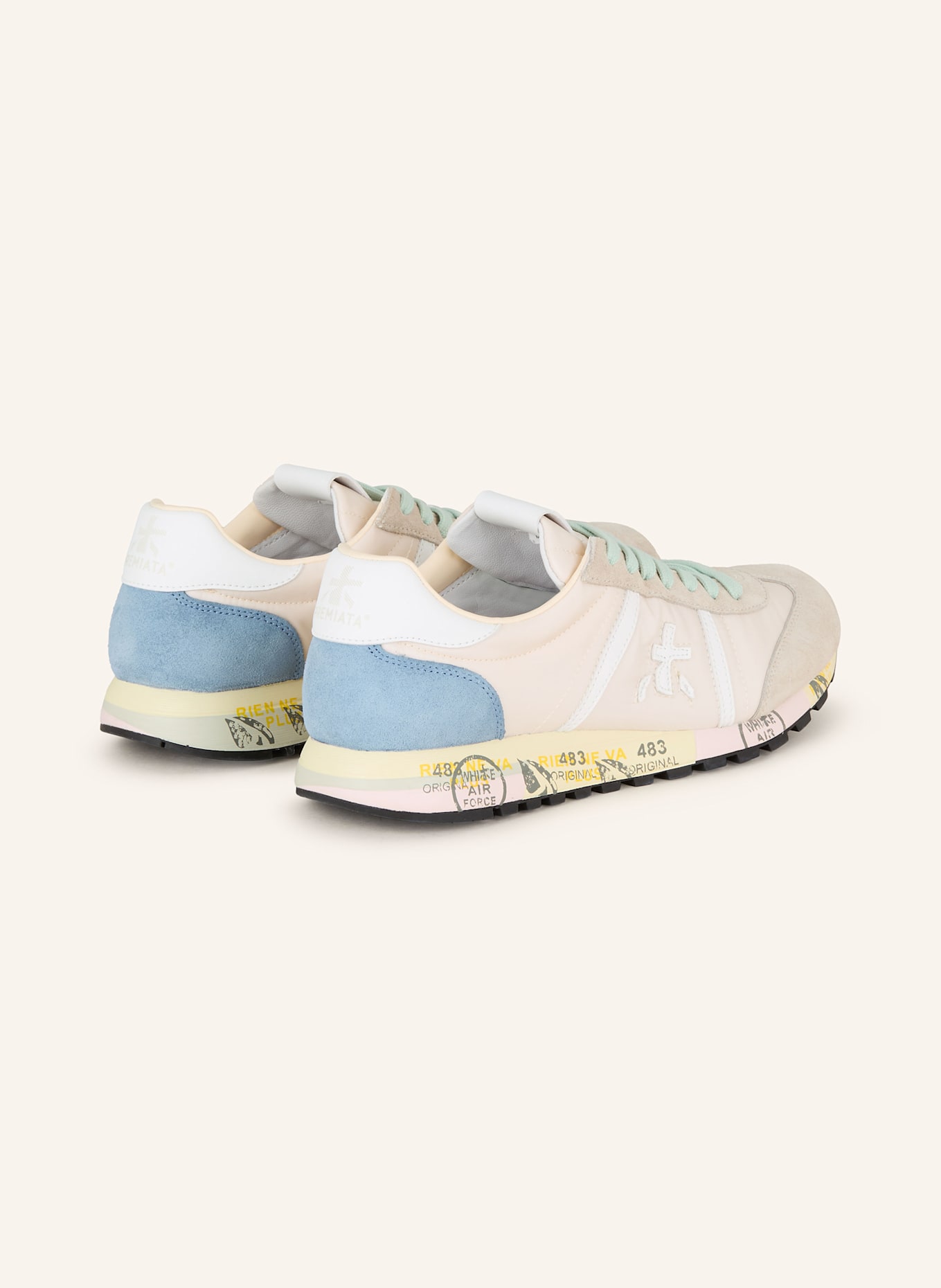 PREMIATA Sneaker LUCY: CREME / BEIGE