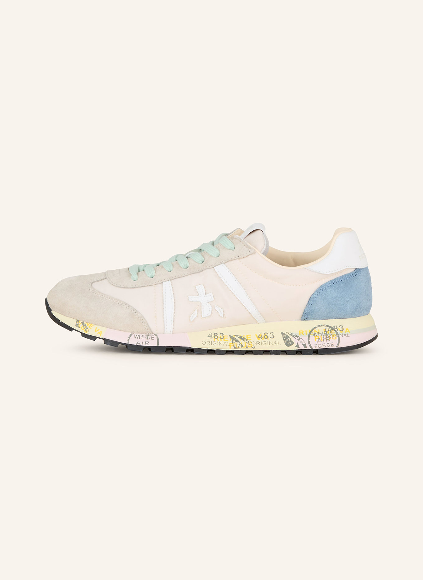 PREMIATA Sneaker LUCY: CREME / BEIGE