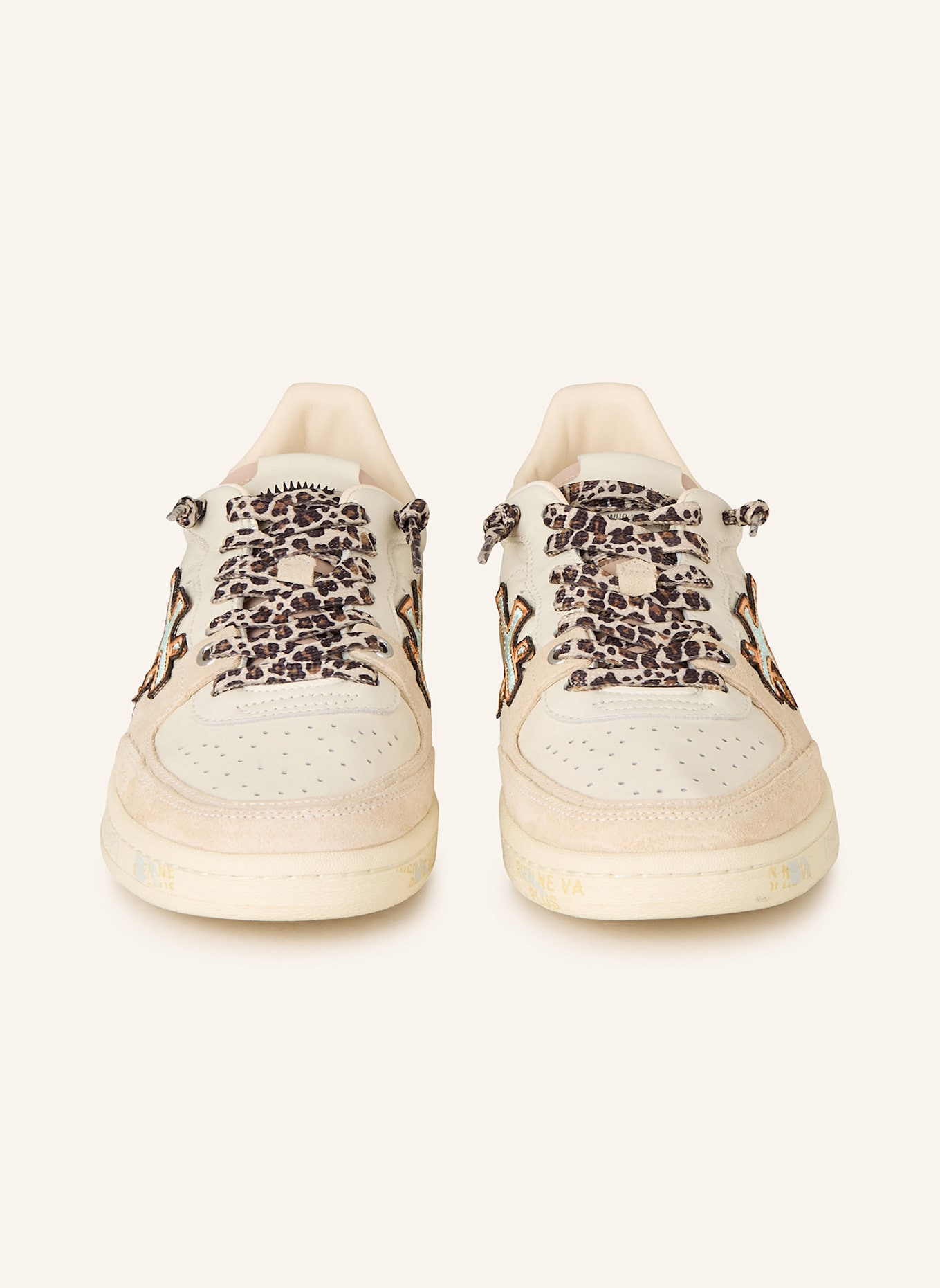 PREMIATA BSKT CLAY sneakers: CREAM / BEIGE / ECRU
