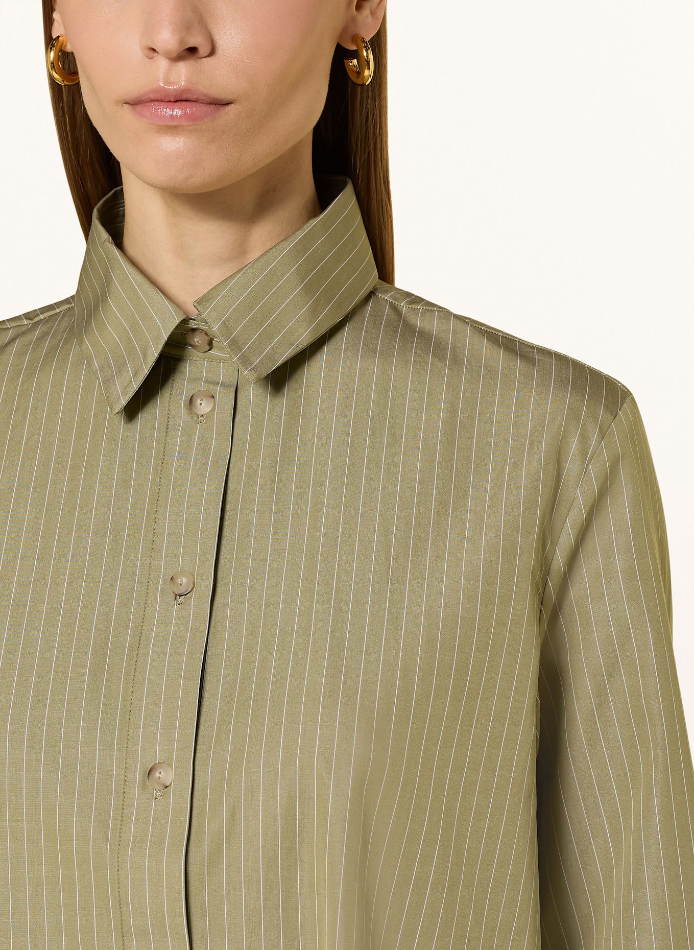 MM by Max Mara Hemdbluse DARDANO: KHAKI / WEISS