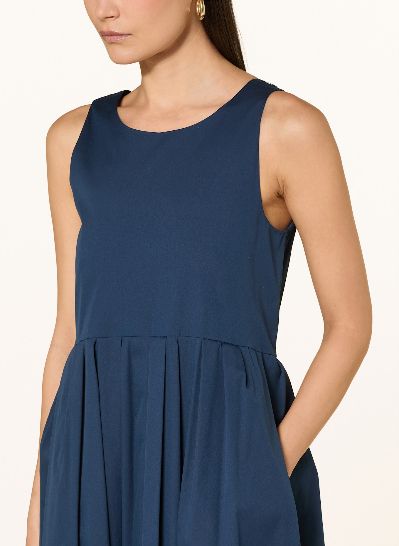 【送料&関税込】'S Max Mara moira Dress Sleeveless poplin dress, ecru | 