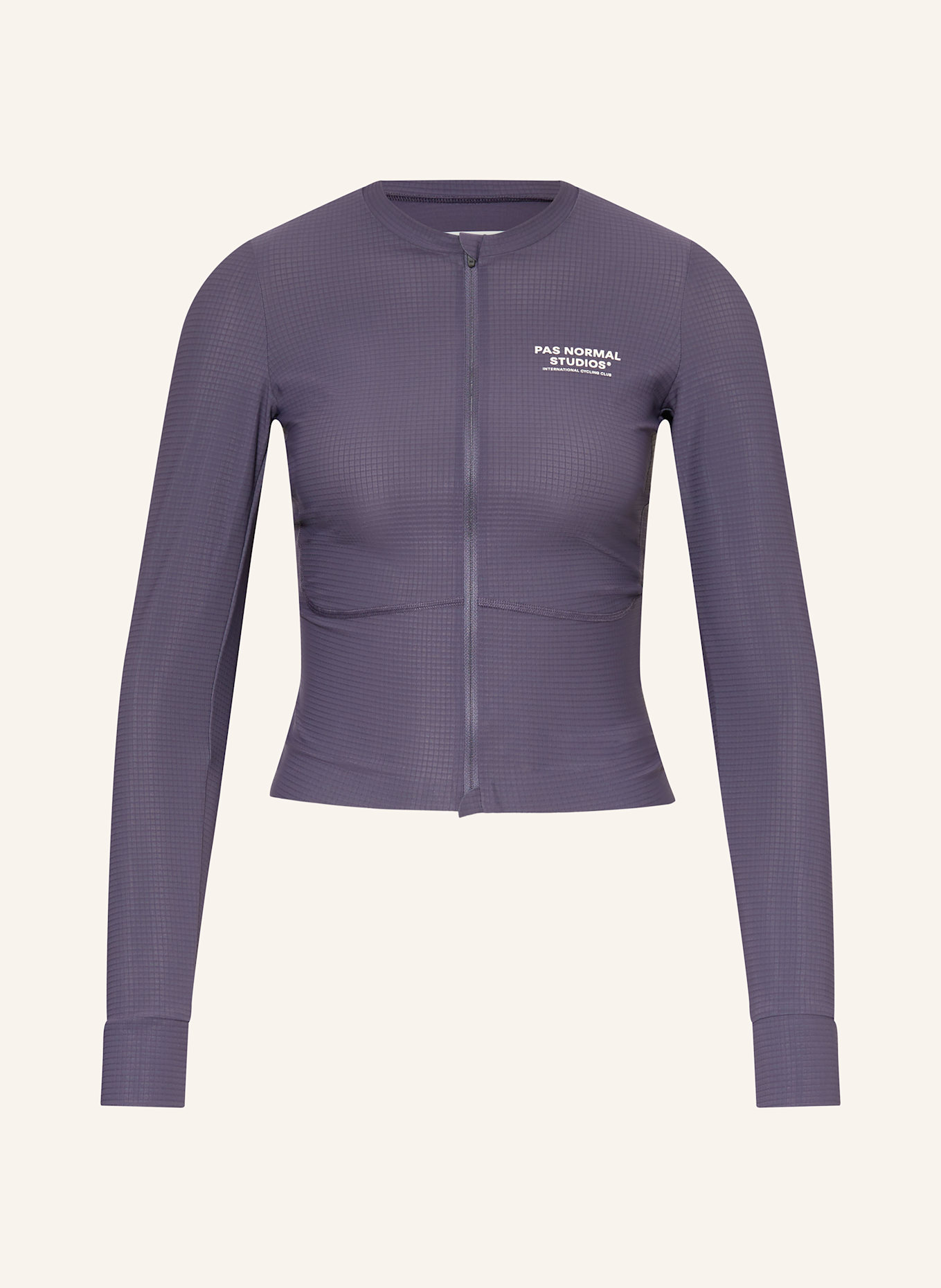 PAS NORMAL STUDIOS Cycling jersey MECHANISM PRO LONG SLEEVE JERSEY: PURPLE