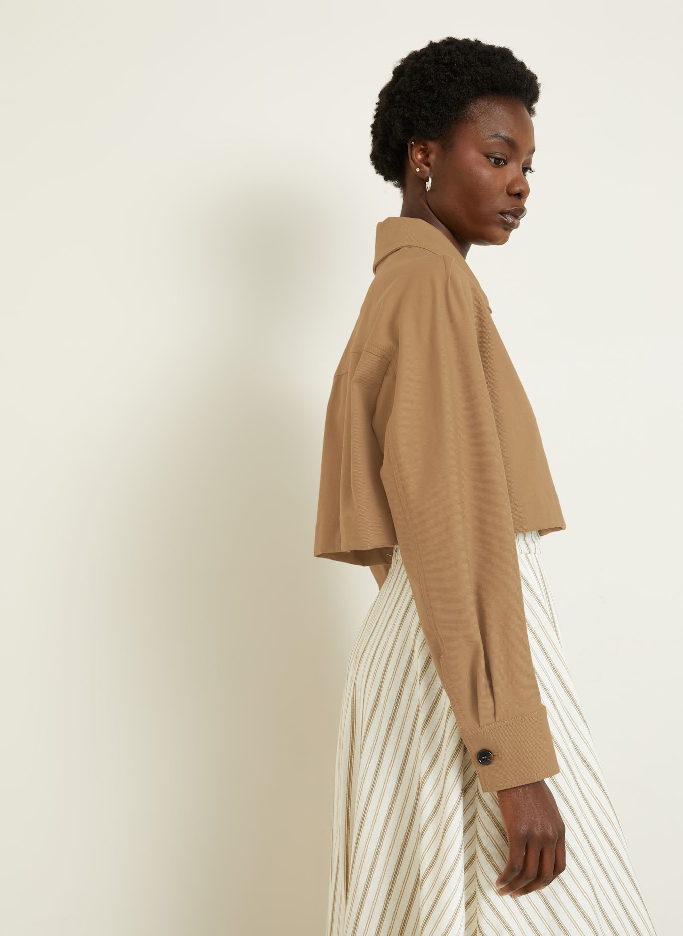アウターその他 MAX MARA 'Smalto' jacket Brown Max Mara Smalto Jacket | Brown | FARFETCH