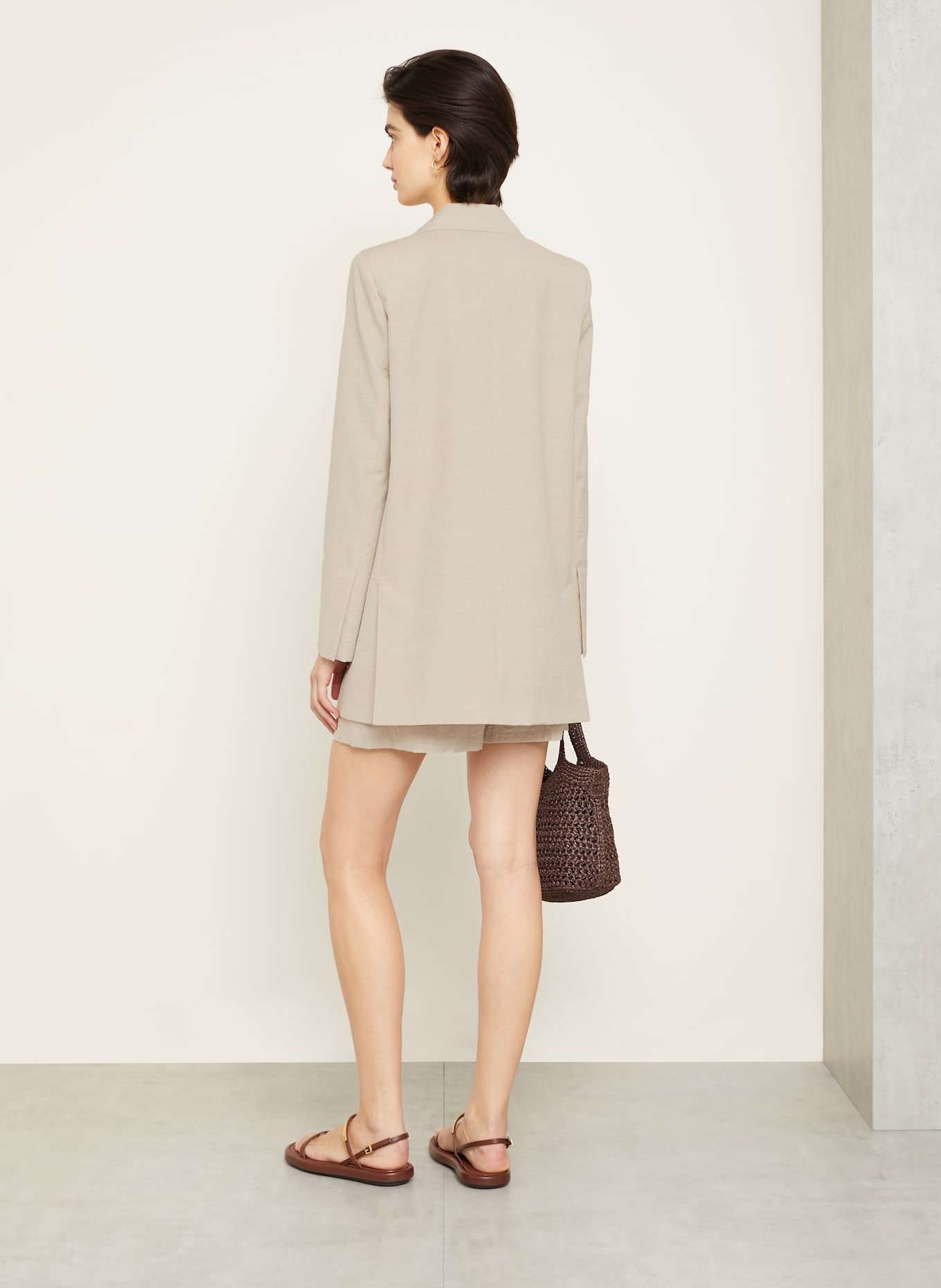 ジャケット MAX MARA 'Acacia1234' blazer Beige Single-breasted wool cloth blazer, beige | 