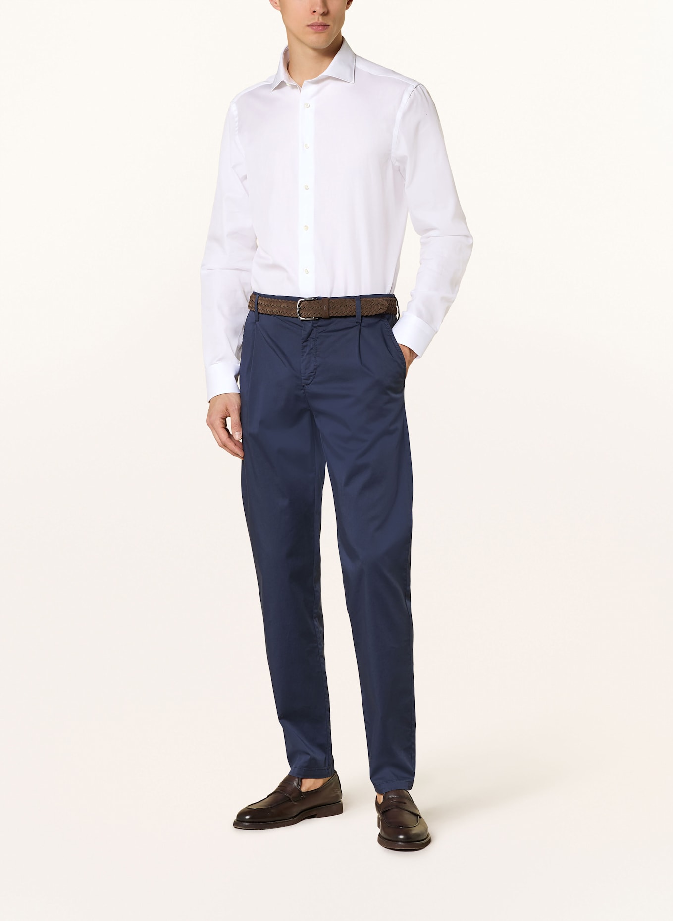 CANALI Hemd Slim Fit: WEISS