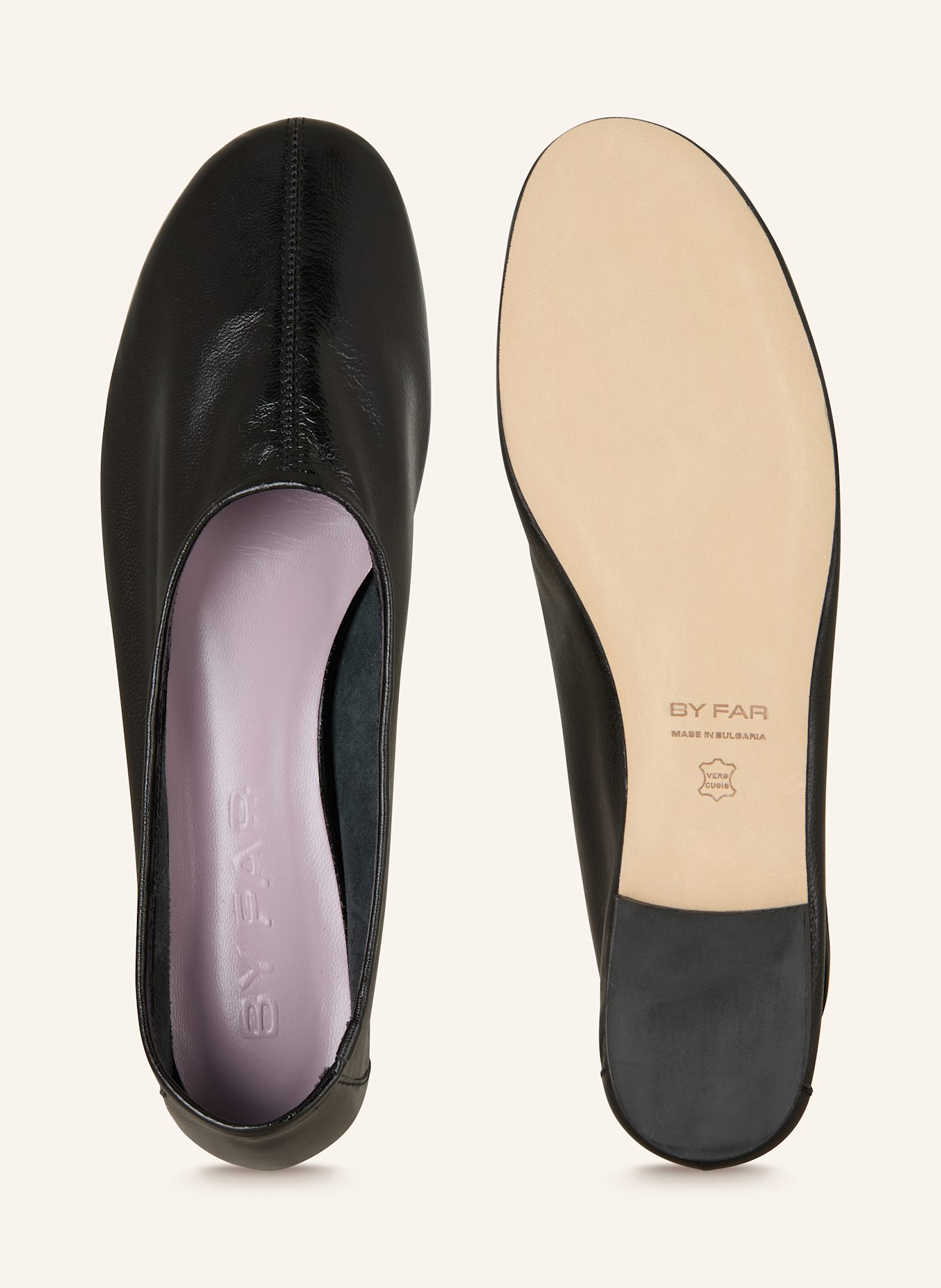 BY FAR Ballerinas PRUDENCE: SCHWARZ