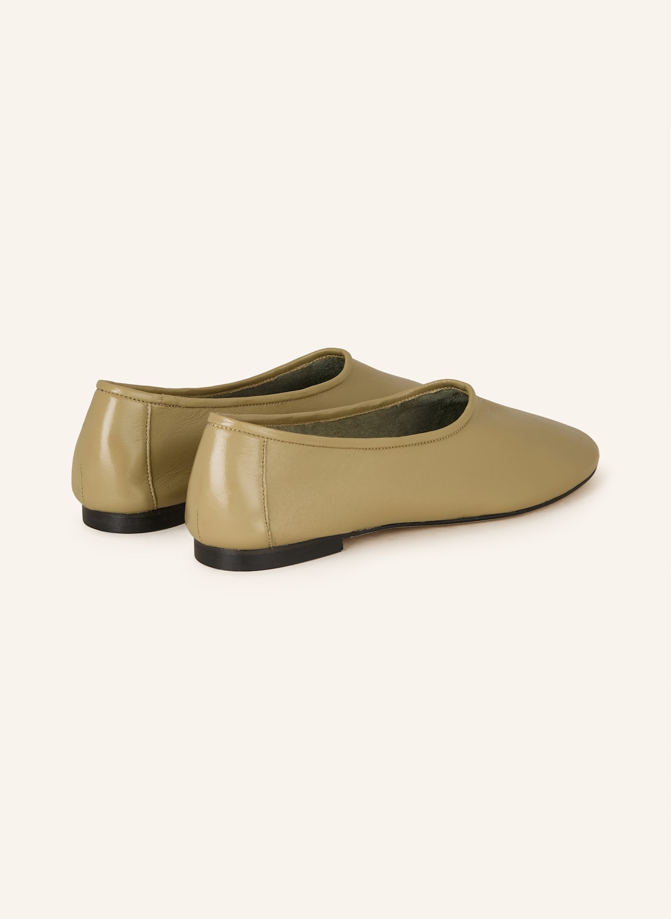 BY FAR Ballet flats PRUDENCE: OLIVE