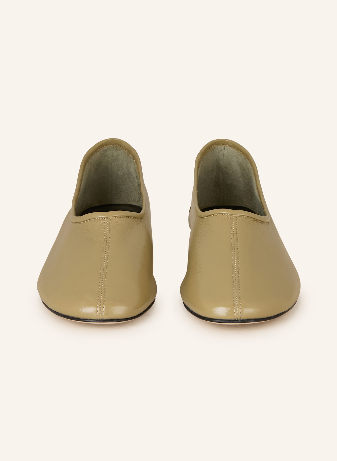 BY FAR Ballet flats PRUDENCE: OLIVE