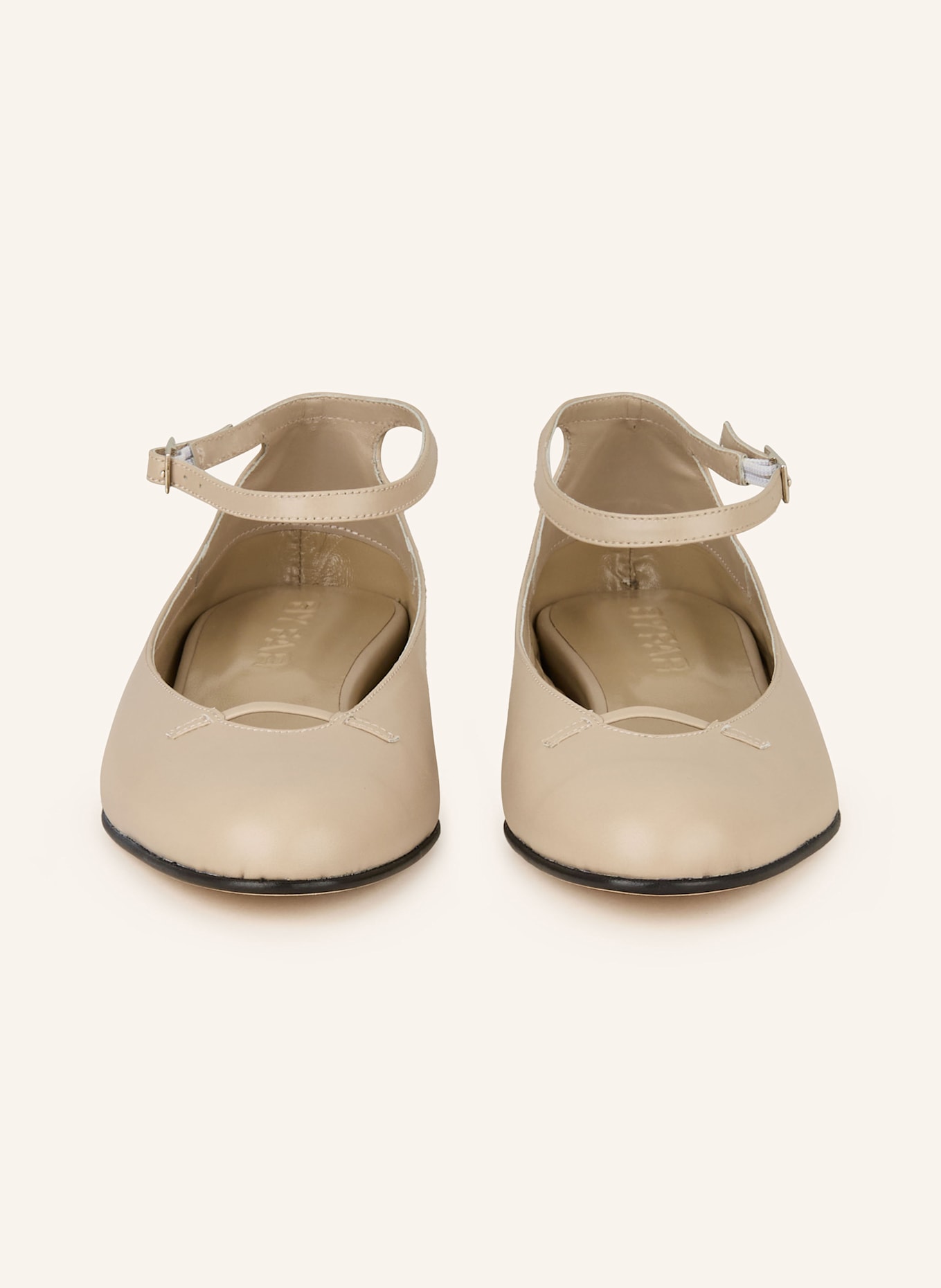 BY FAR Slingballerinas MARGOT: BEIGE