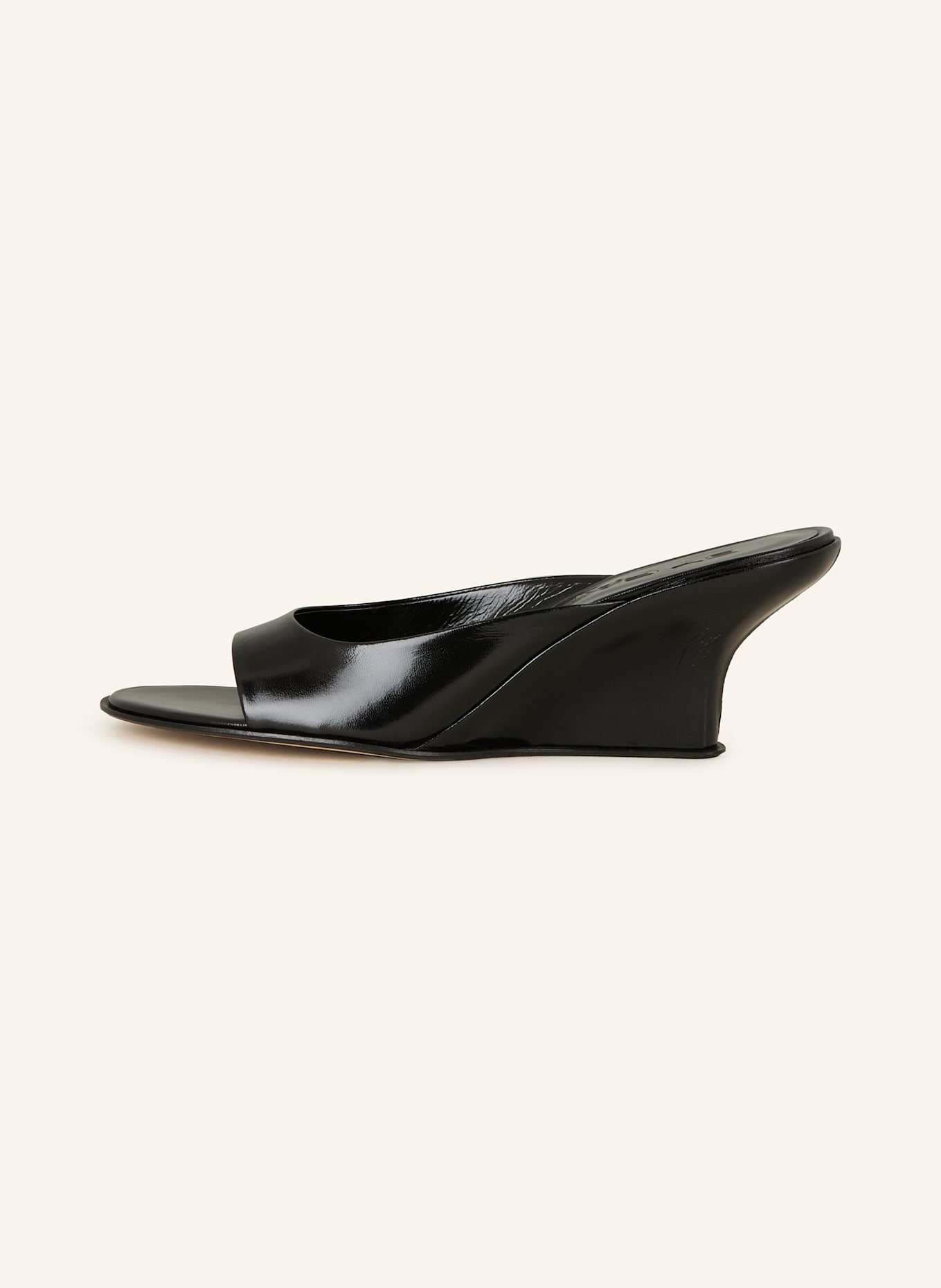 BY FAR Mules CAROO: SCHWARZ