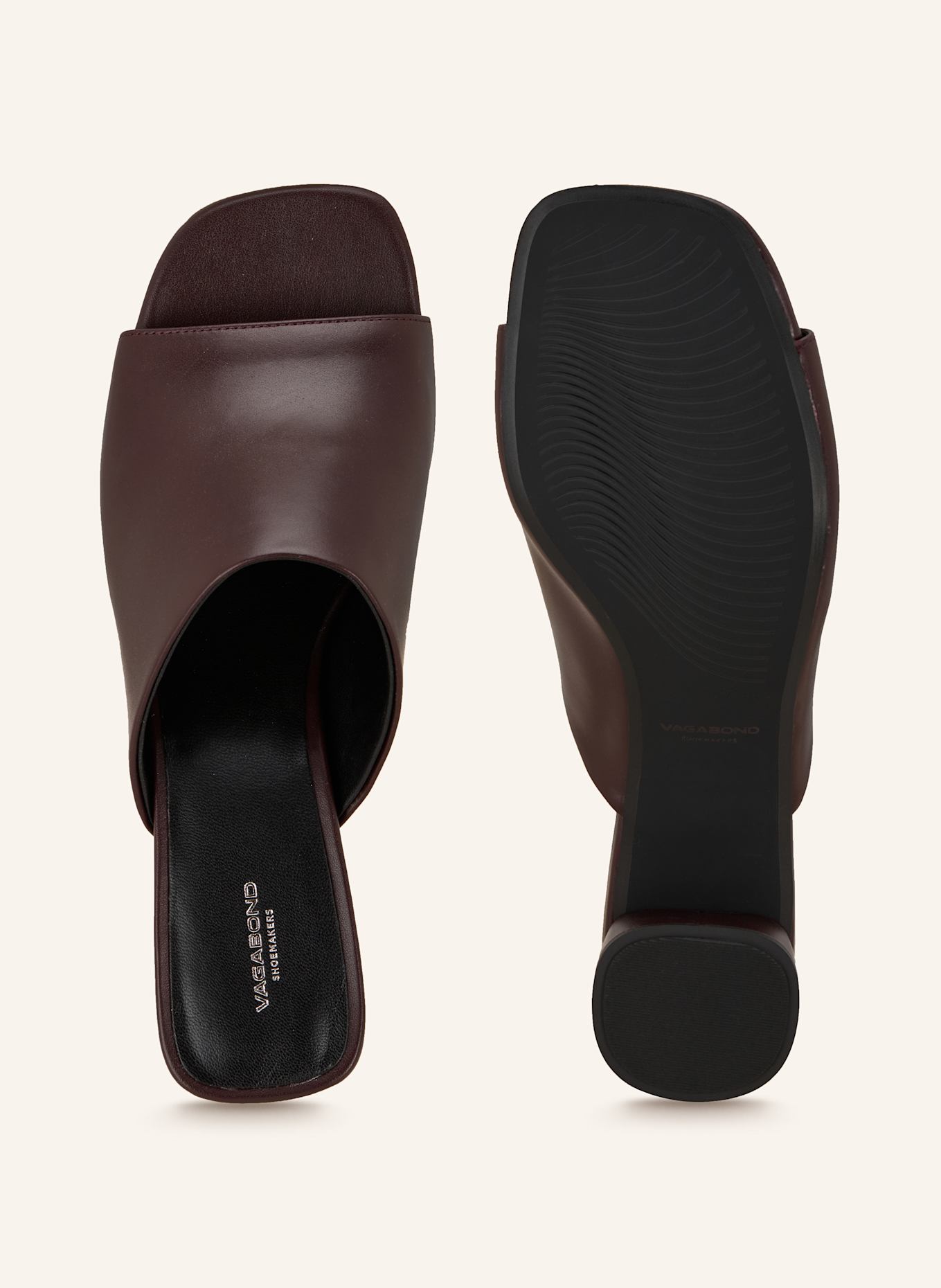 VAGABOND SHOEMAKERS Mules PIPER: DONKERROOD