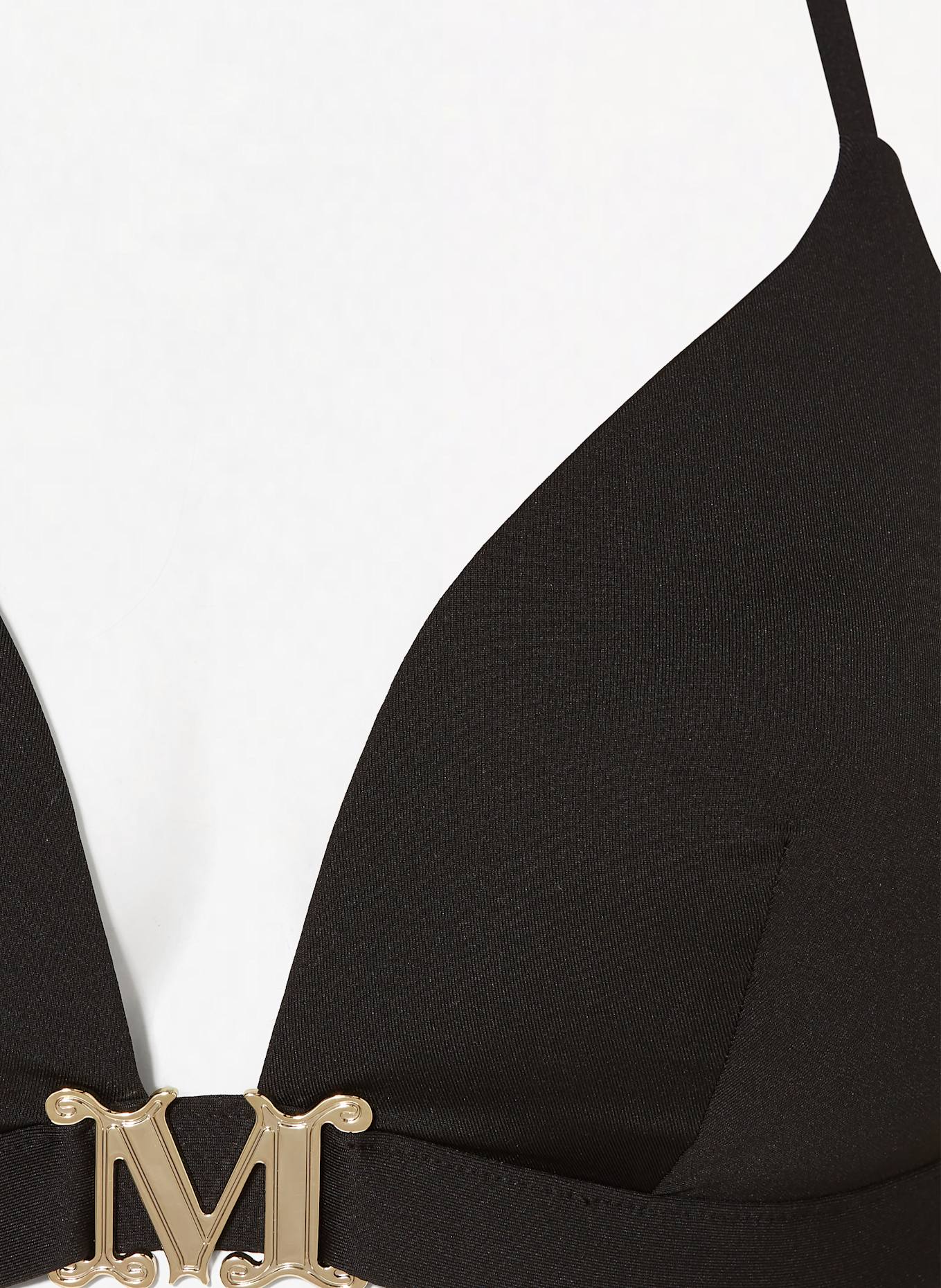 Max Mara BEACHWEAR Neckholder-Bikini-Top ASTRA: SCHWARZ