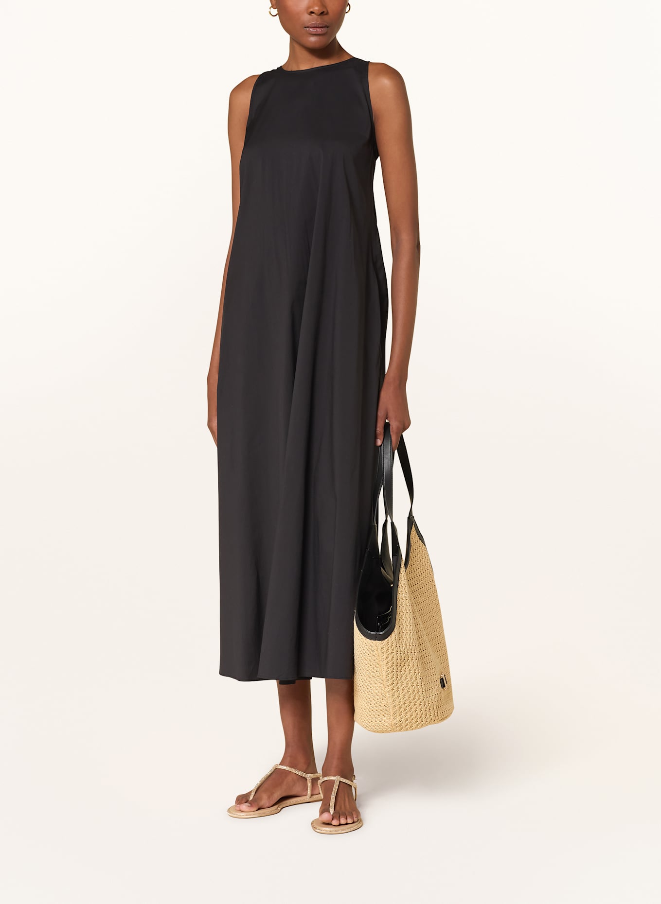 Max Mara BEACHWEAR Robe de plage ROMEA: NOIR