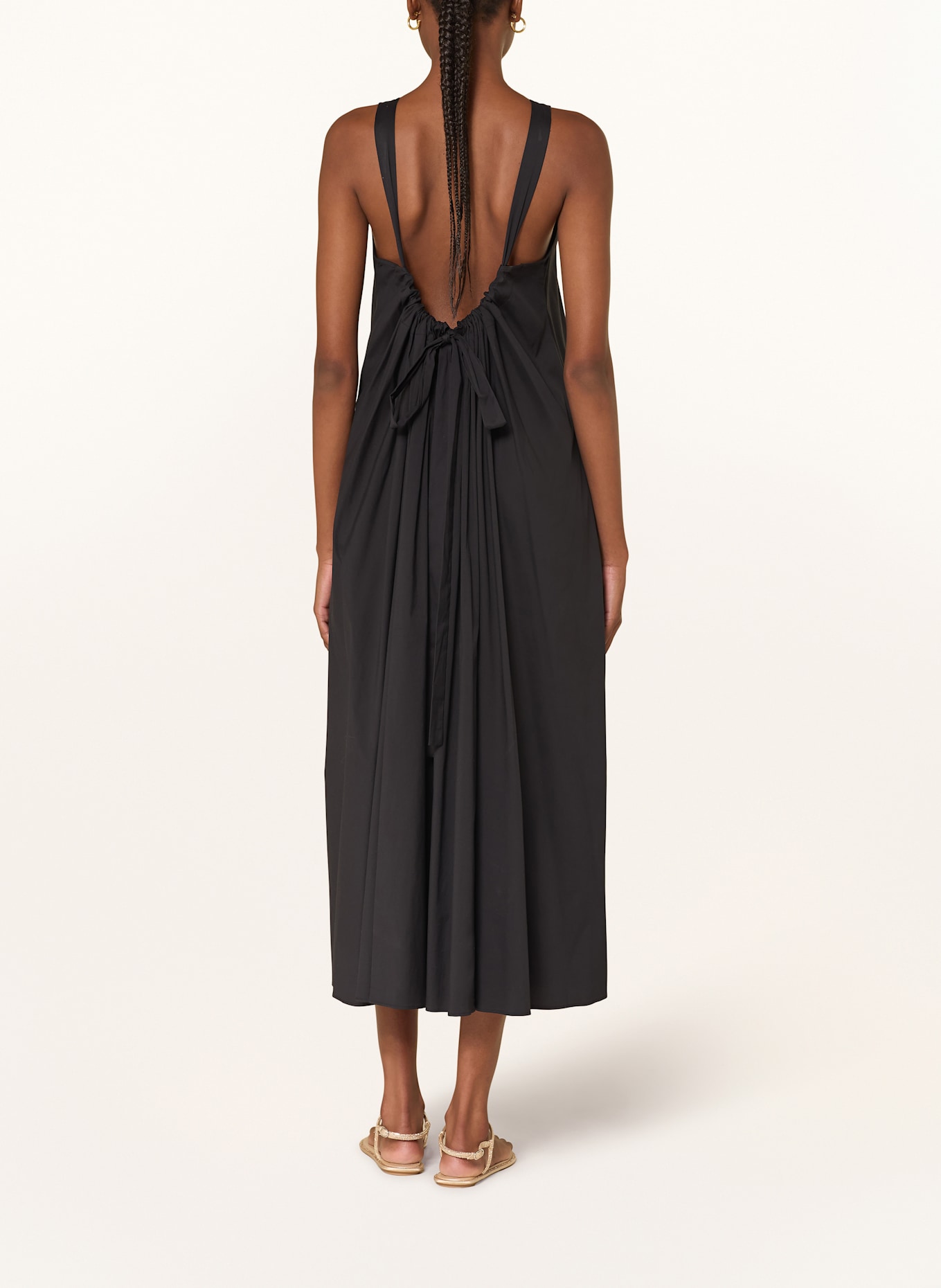 Max Mara BEACHWEAR Robe de plage ROMEA: NOIR