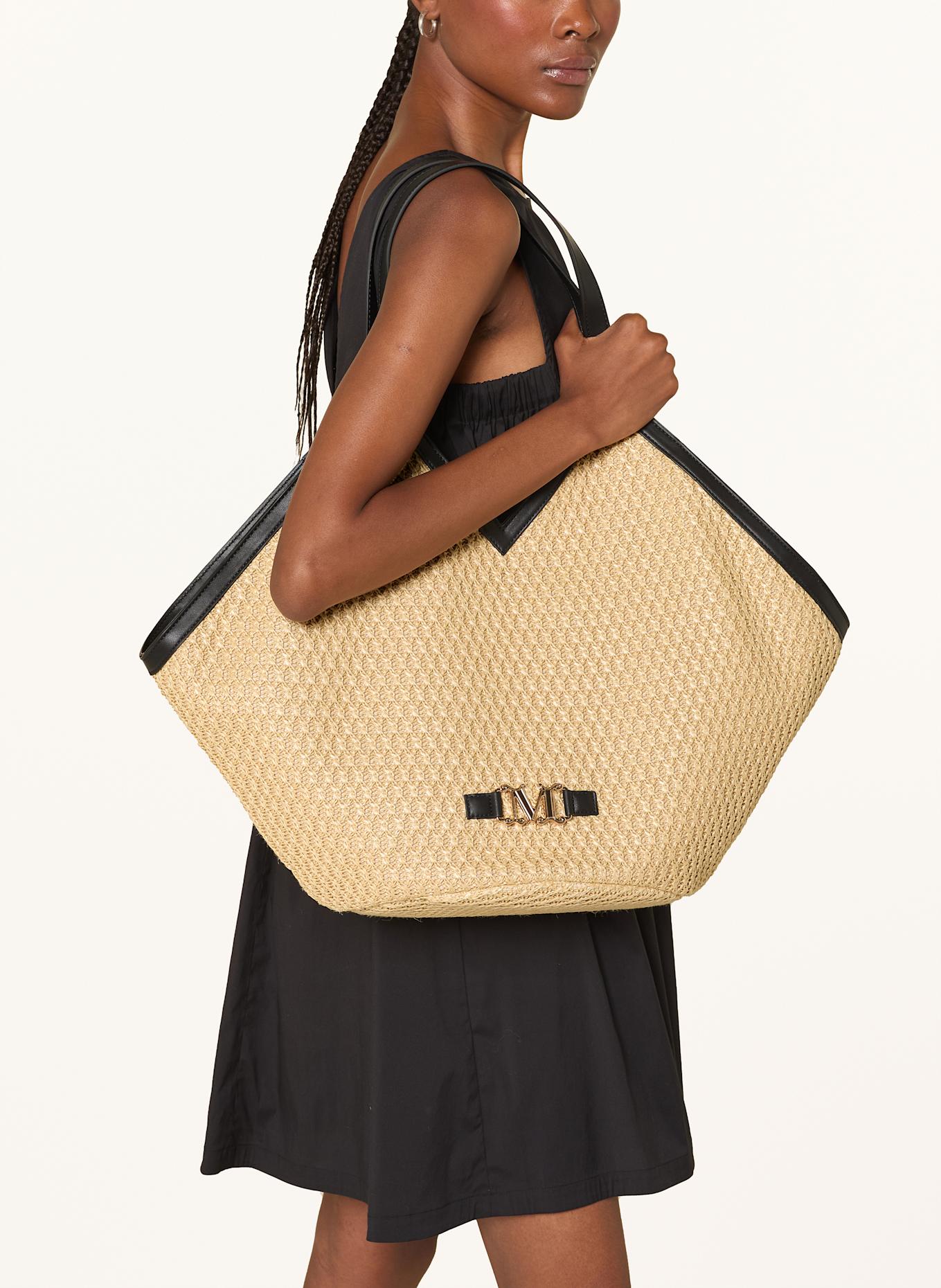 【MAX MARA】LUIGIBEACH TOTE BAG Max Mara Leisure LUIGI - Tote bag - beige - Zalando.co.uk