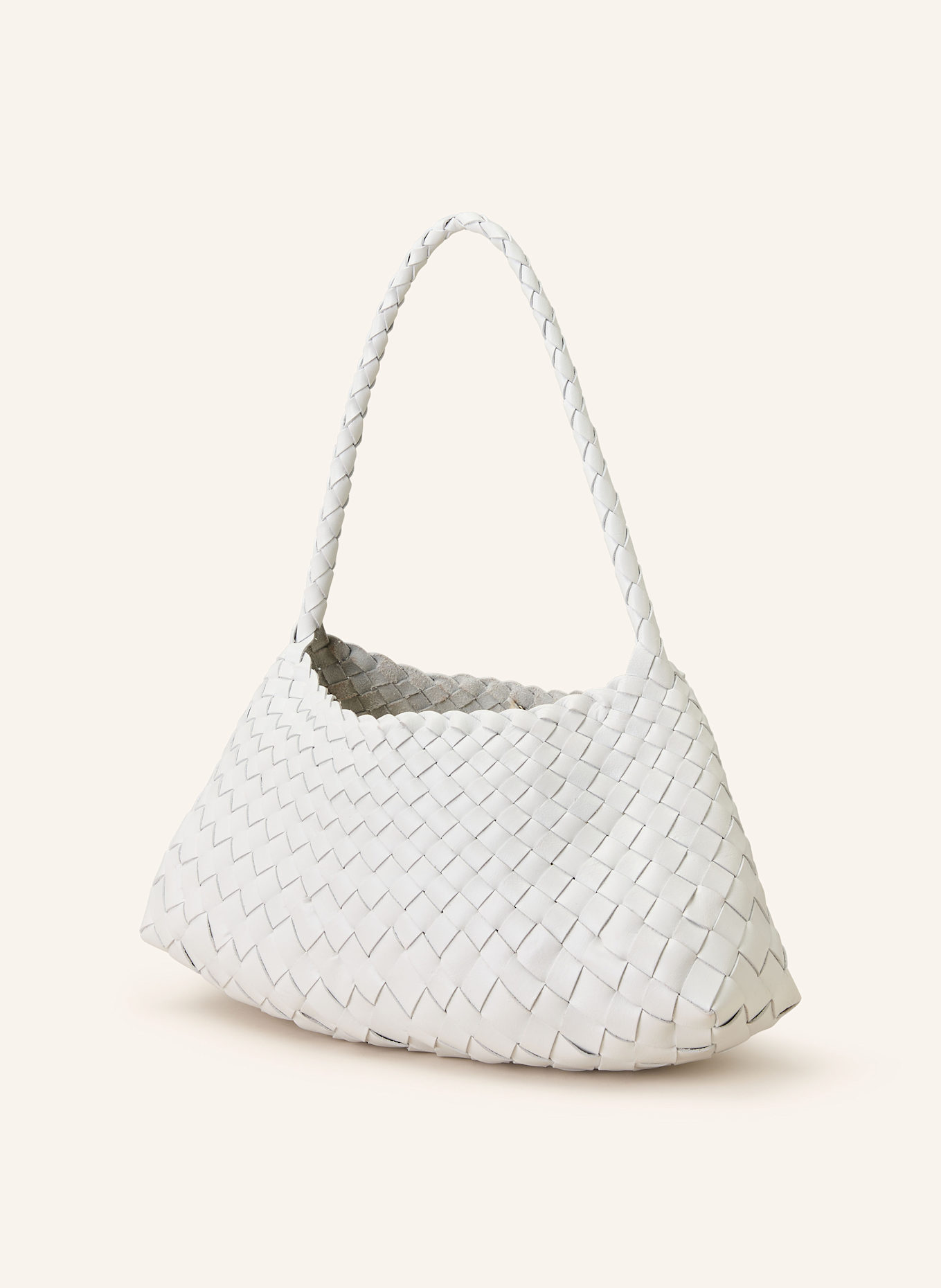 DRAGON DIFFUSION Schultertasche ROSANNA MINI: WEISS