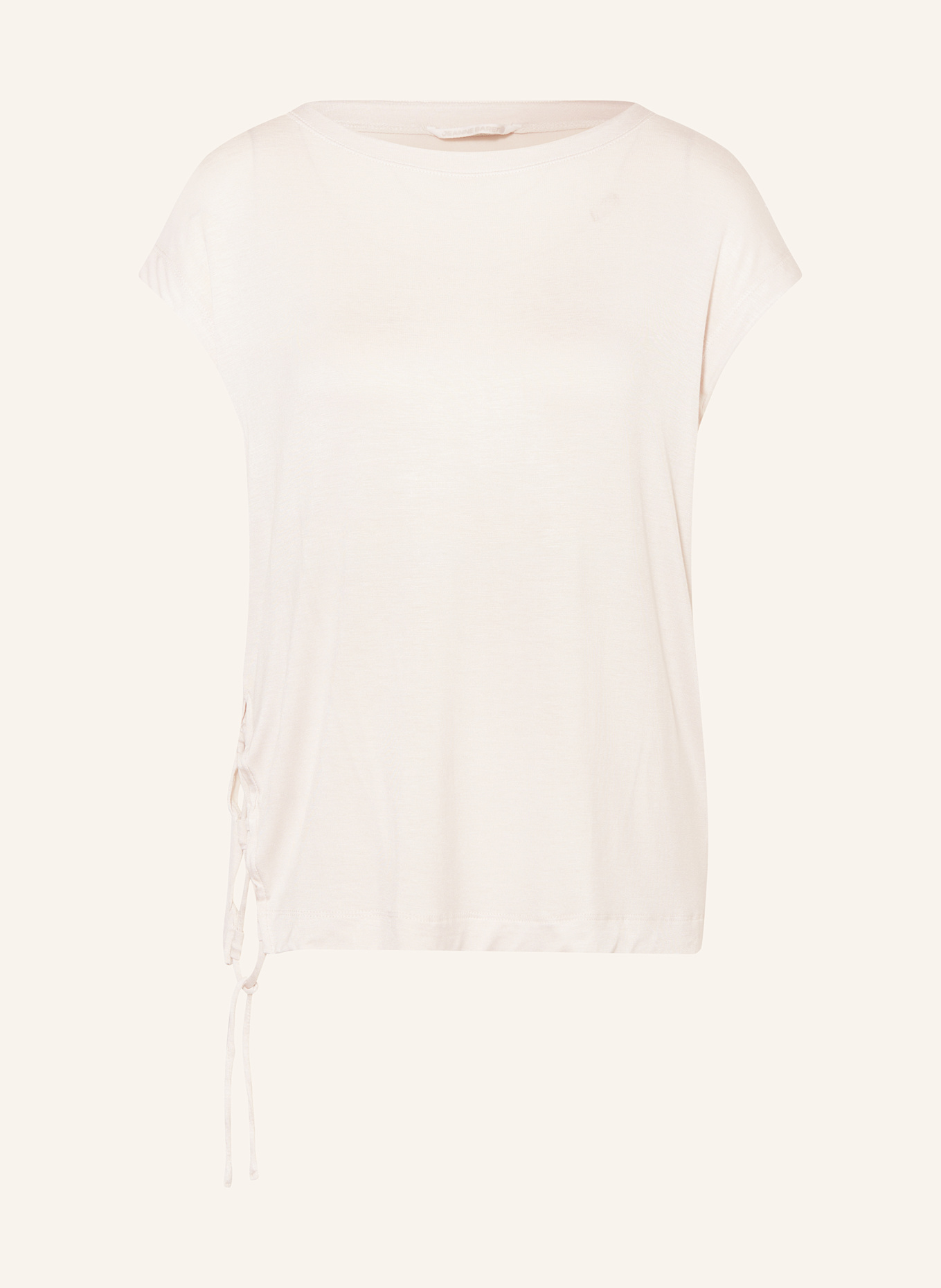 JEANNE BARET T-shirt PLUMERIA: CRÈME